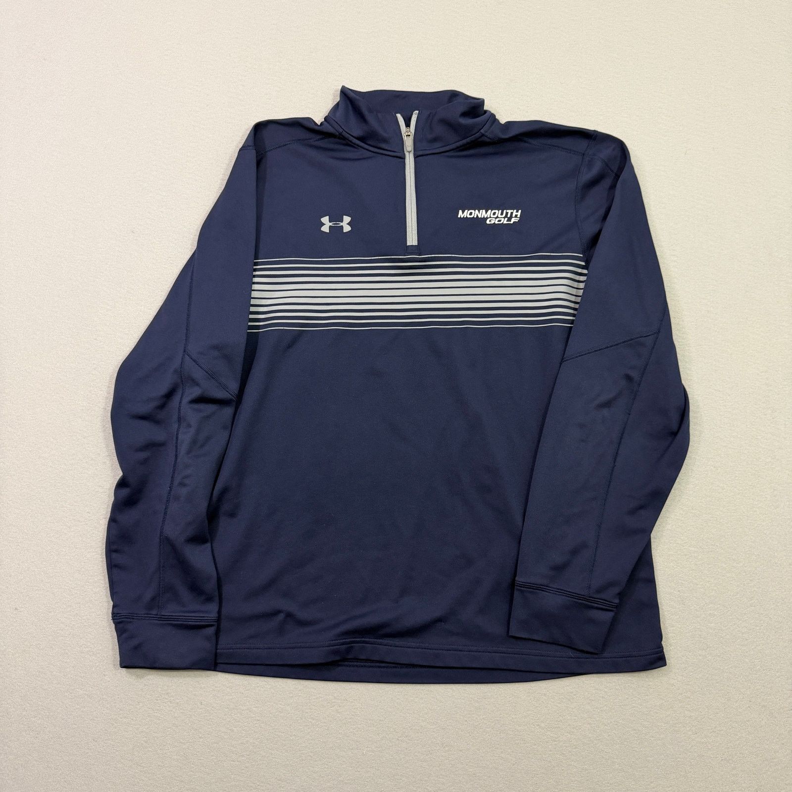 Under Armour Under Armour Monmouth Hawks 1/4 Zip Pullover Extra Large Size US XL / EU 56 / 4 - 1 Thumbnail