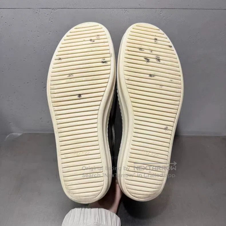 Rick Owens Rick Owens Ro vans Matte Leather Sneakers. Size US 10 / EU 43 - 6 Thumbnail