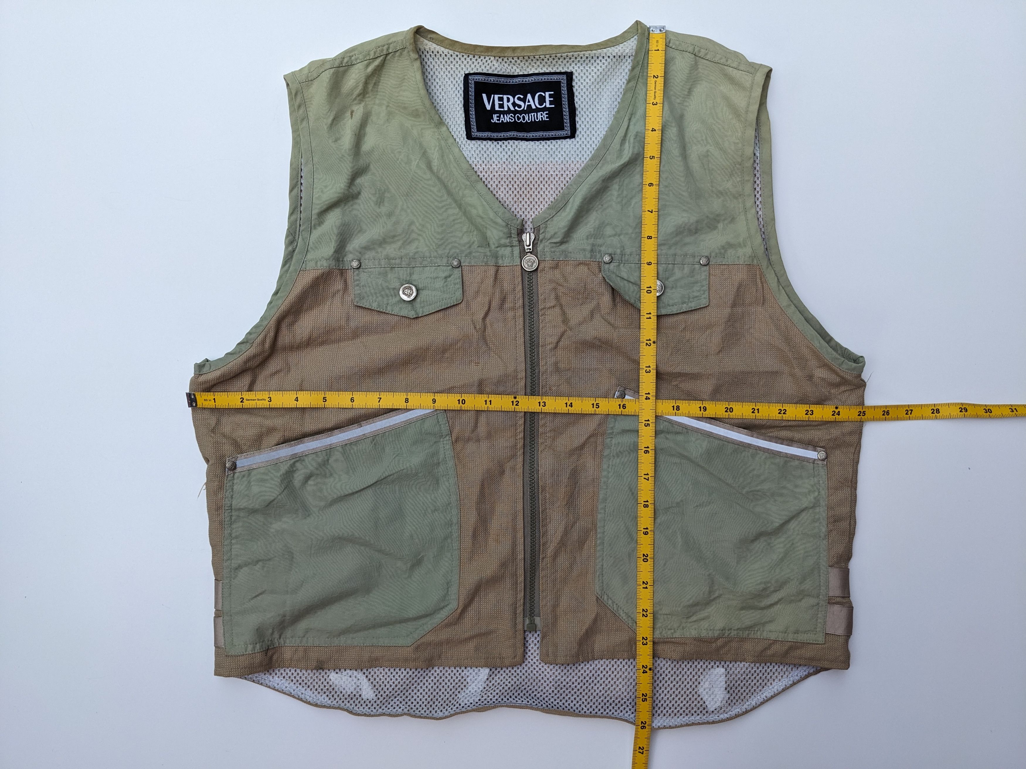 Versace × Versace Jeans Couture Versace jeans couture tactical vest Size US L / EU 52-54 / 3 - 15 Thumbnail
