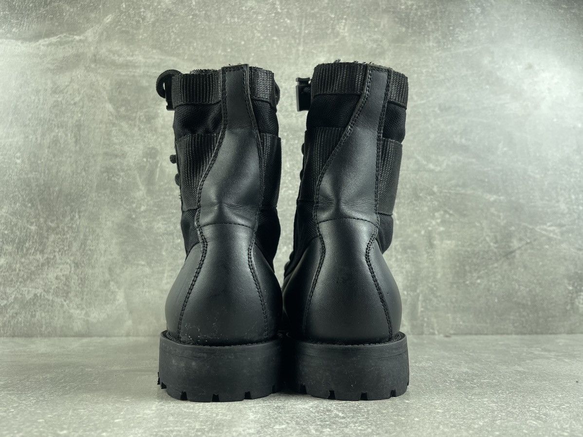 Genuine Leather KIMMI by DINOS Italy Leather & Cordura Tactical Combat Boots Size US 8 / IT 38 - 11 Thumbnail