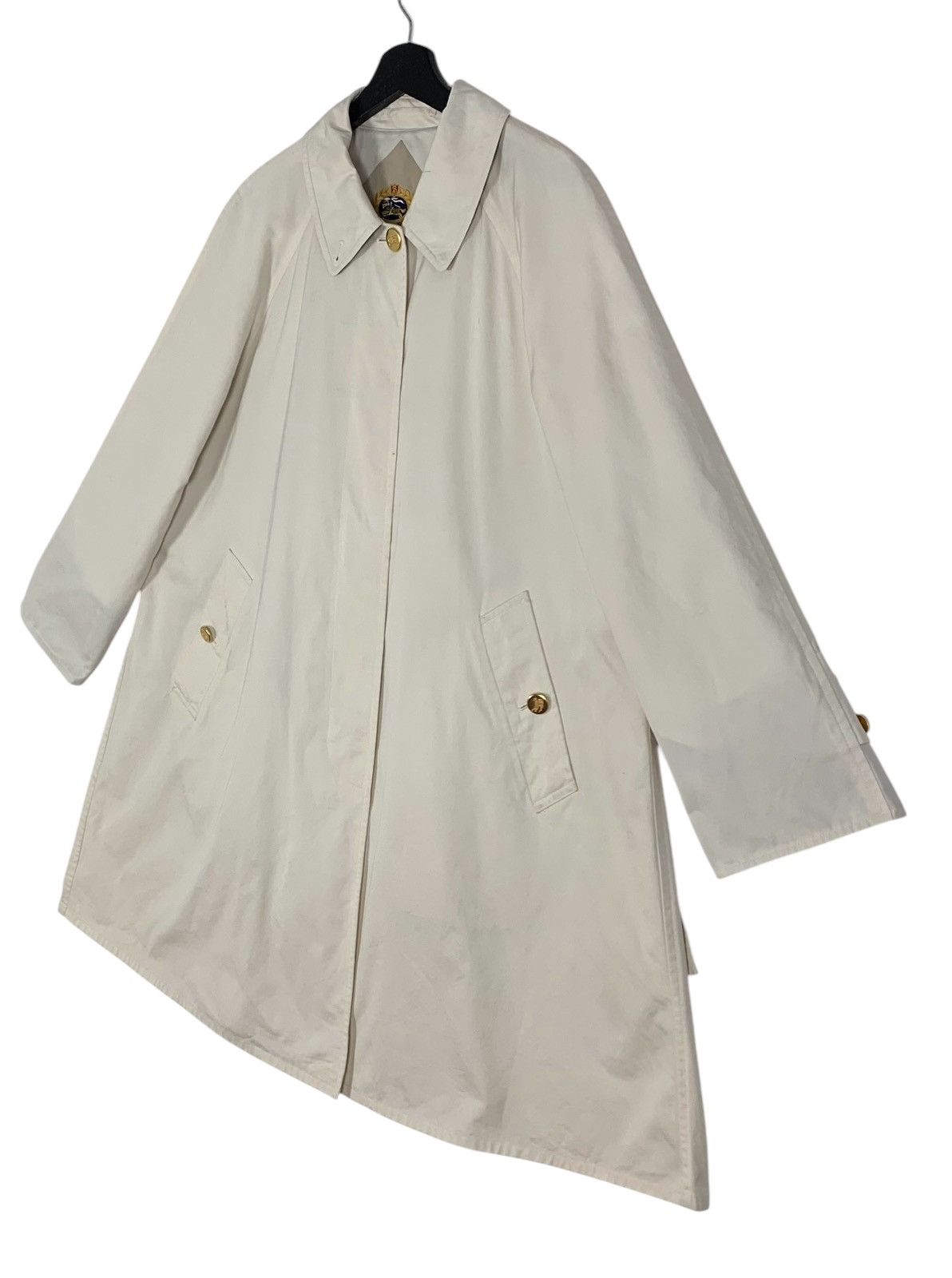 Burberry Vintage Burberry London Designer Luxury Trench Coat Size L / US 10 / IT 46 - 7 Thumbnail