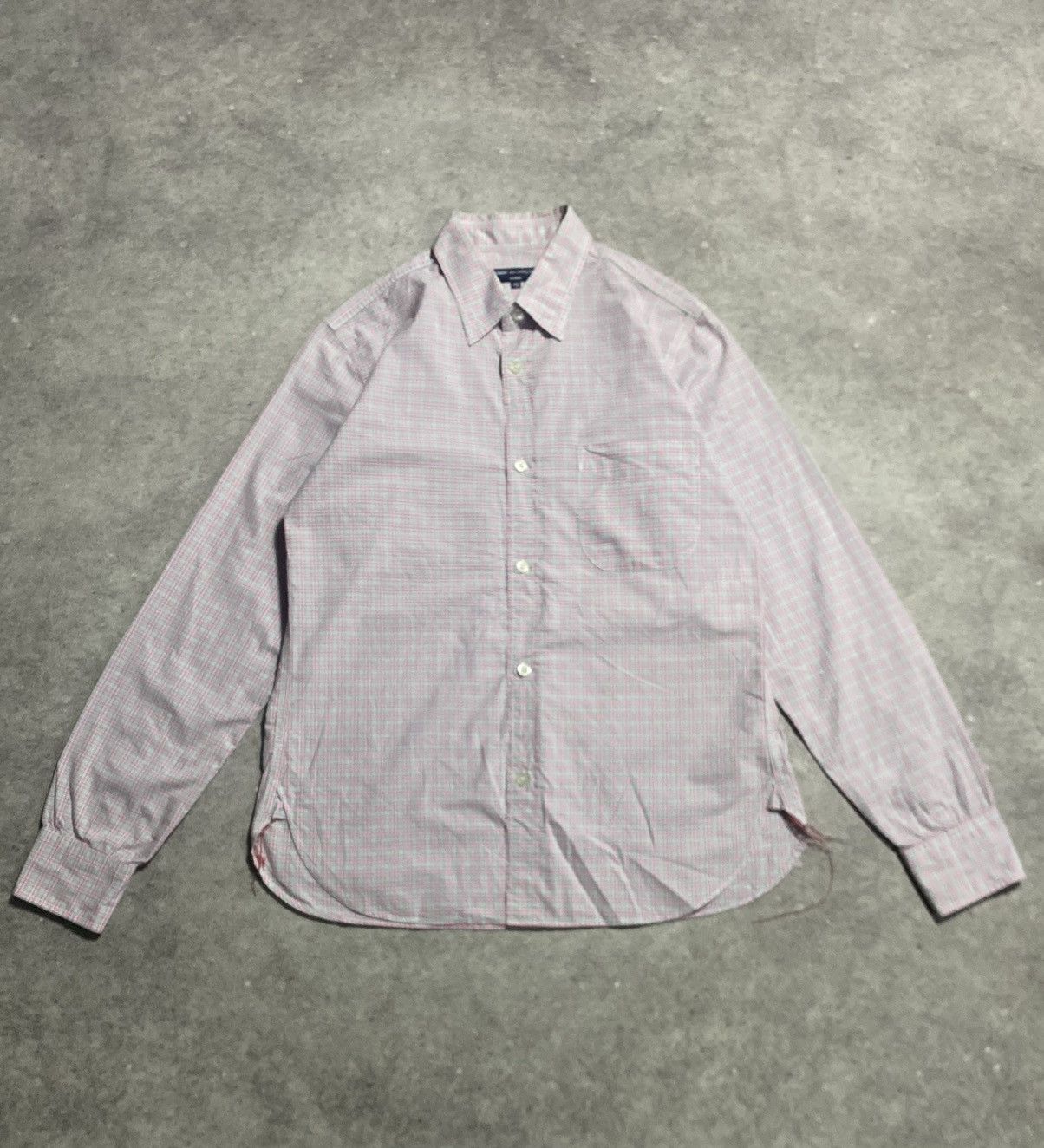 Comme des Garcons CDGH Plaid Chambray Shirt Size US S / EU 44-46 / 1 - 1 Thumbnail