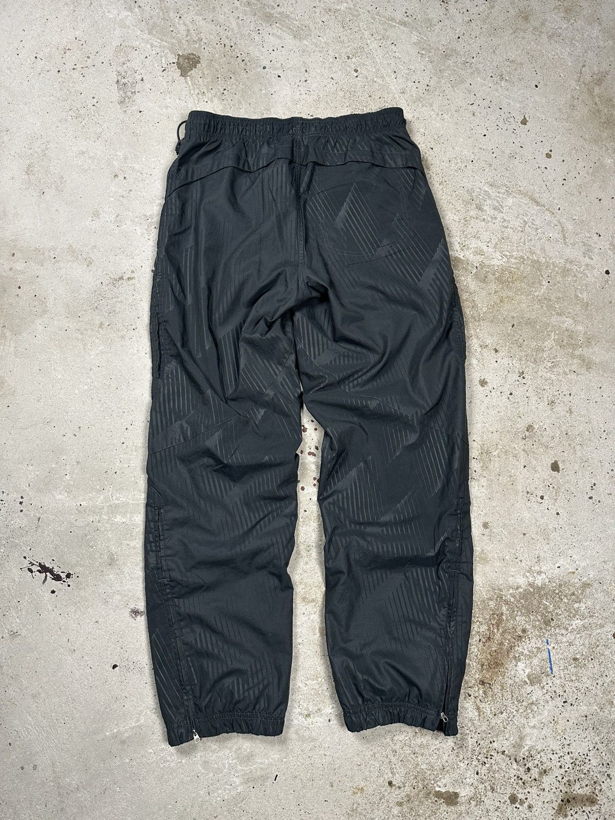 Nike × Vintage Vintage Y2K Nike Baggy Track Pants Air Swoosh Rare Size US 32 / EU 48 - 2 Thumbnail