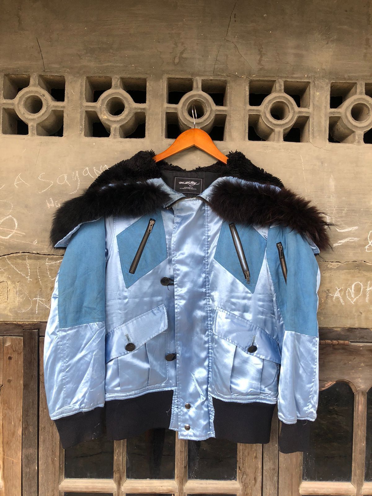 If Six Was Nine × Le Grande Bleu (L.G.B.) Milkboy Alien Fur Jacket Size US M / EU 48-50 / 2 - 10 Thumbnail