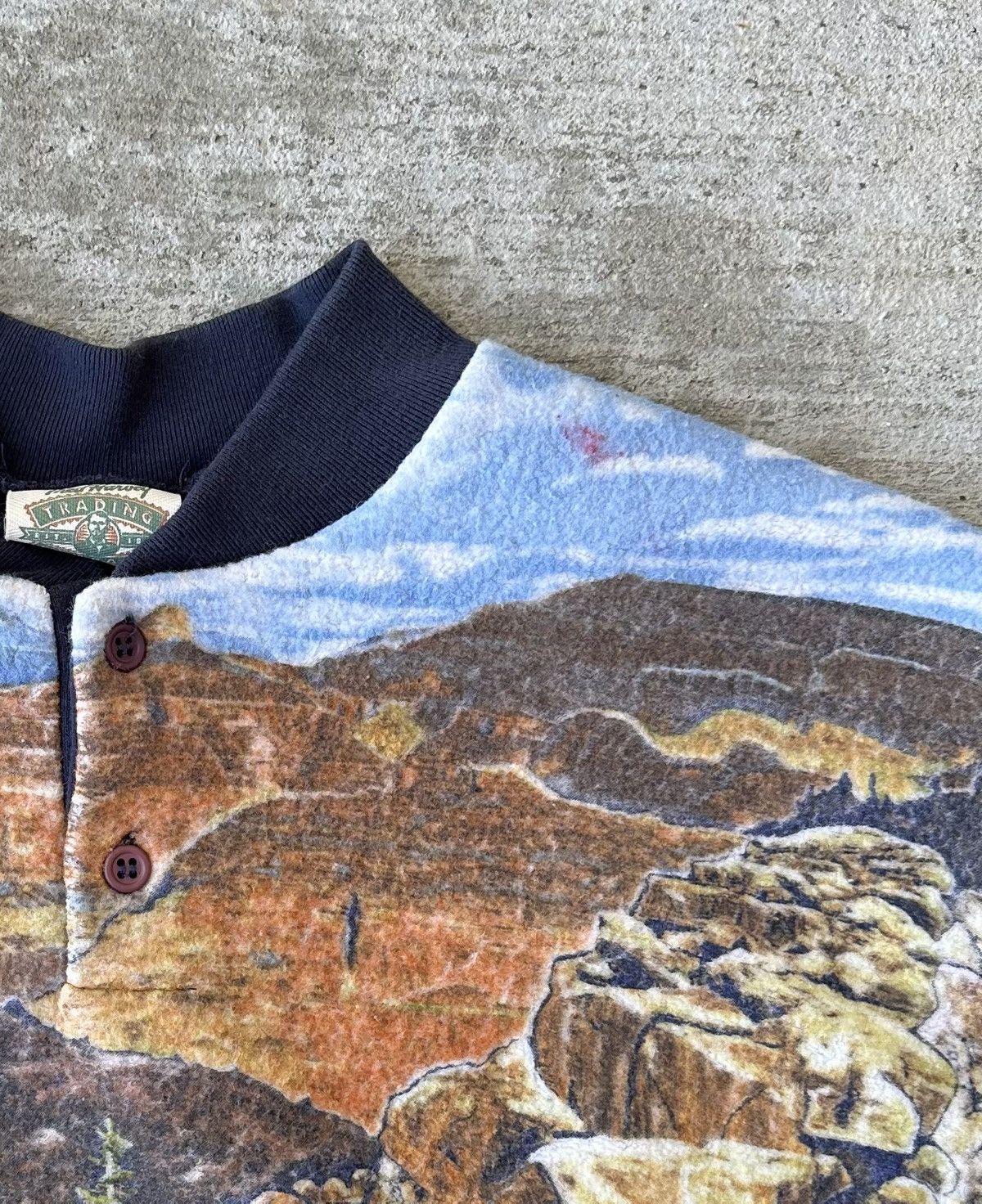 Vintage 90s Grand Canyon Graphic Nature Sweatshirt Size US M / EU 48-50 / 2 - 3 Thumbnail