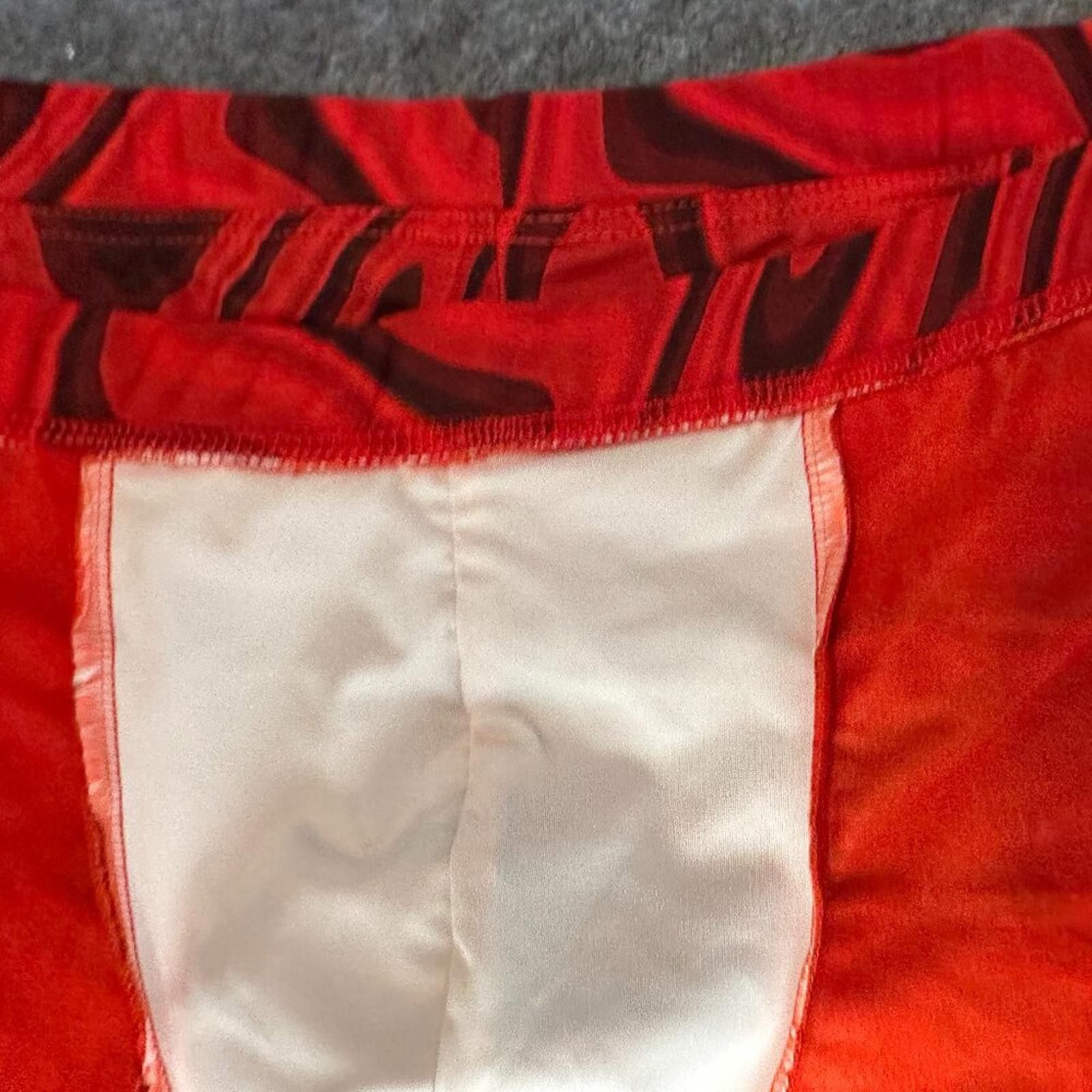 Tribal Streetwear Tribe Men’s Swim Shorts – Size 3XL – Red Swirl Print Size US 44 / EU 60 - 9 Thumbnail