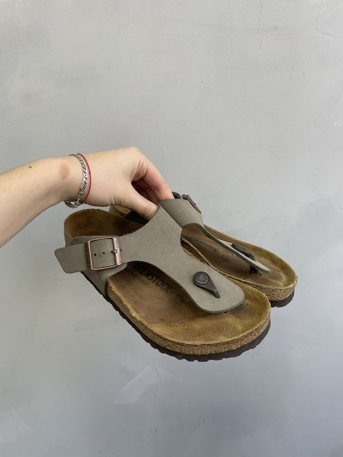 Birkenstock Y2K leather Germany Birkenstock loafers Boston slippers Size US 7 / IT 37 - 1 Thumbnail