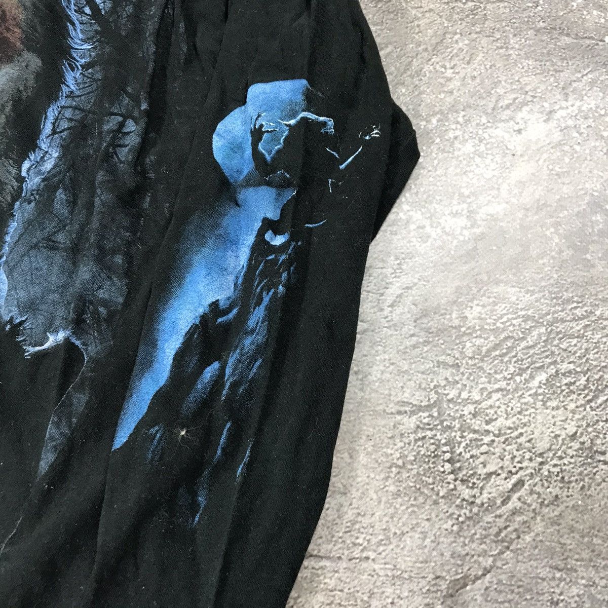 Vintage Vintage Y2K Horror Graphic Tee Demon Beast Dark Grunge L Size US L / EU 52-54 / 3 - 3 Thumbnail
