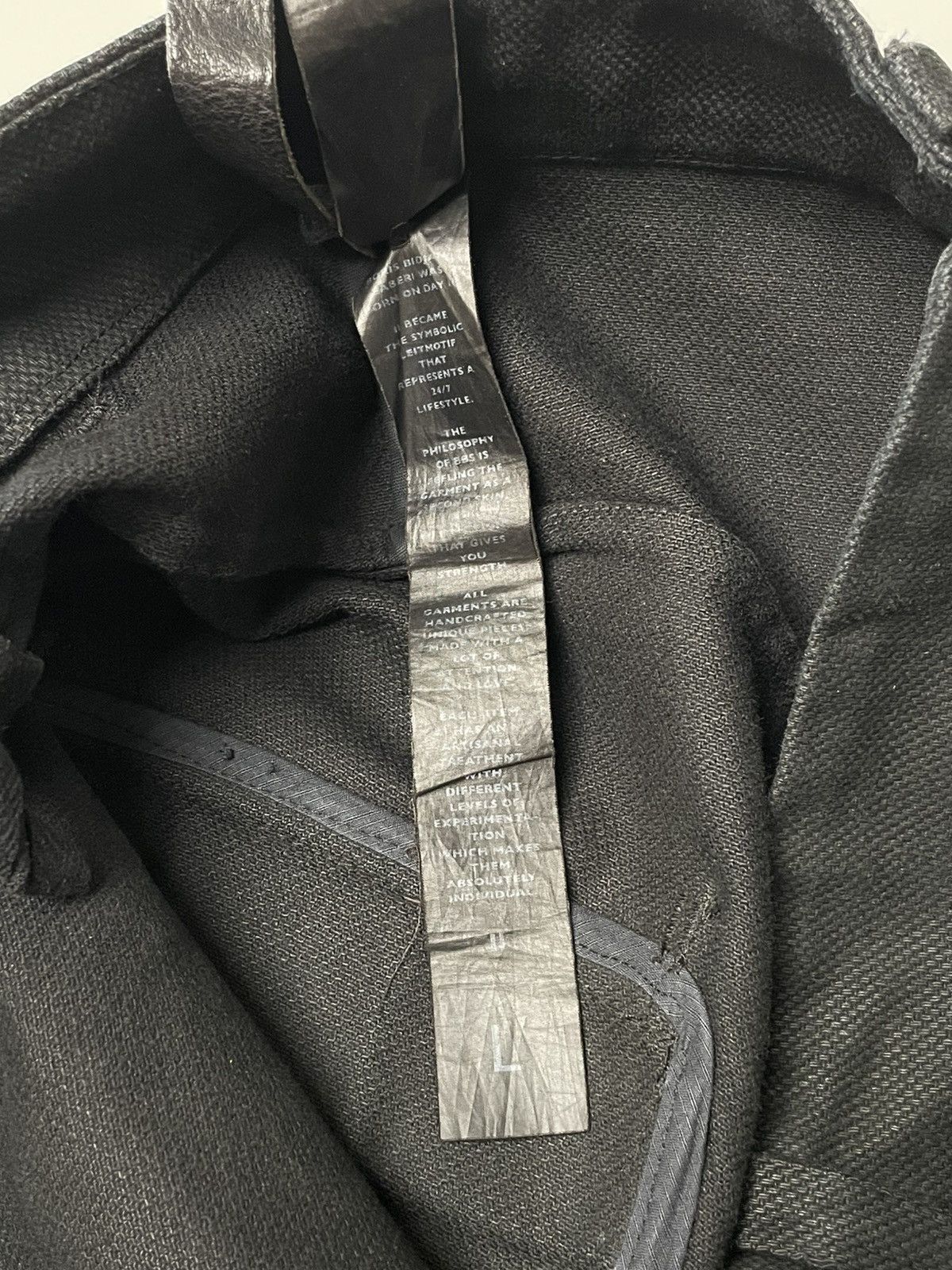 Boris Bidjan Saberi Boris Bidjan Saberi P13 light wax AW13-14 Black Denim Jeans Size US 32 / EU 48 - 7 Thumbnail