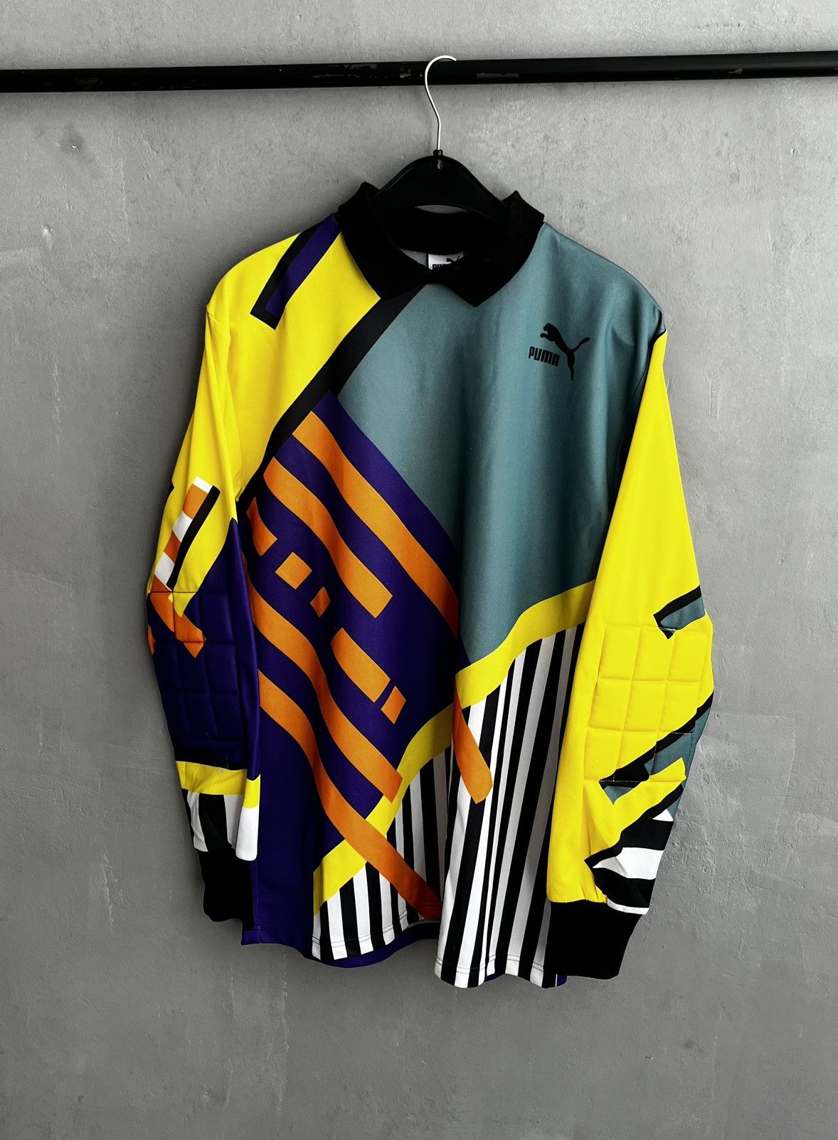 VINTAGE PUMA 1990'S GK FOOTBALL SHIRT JERSEY