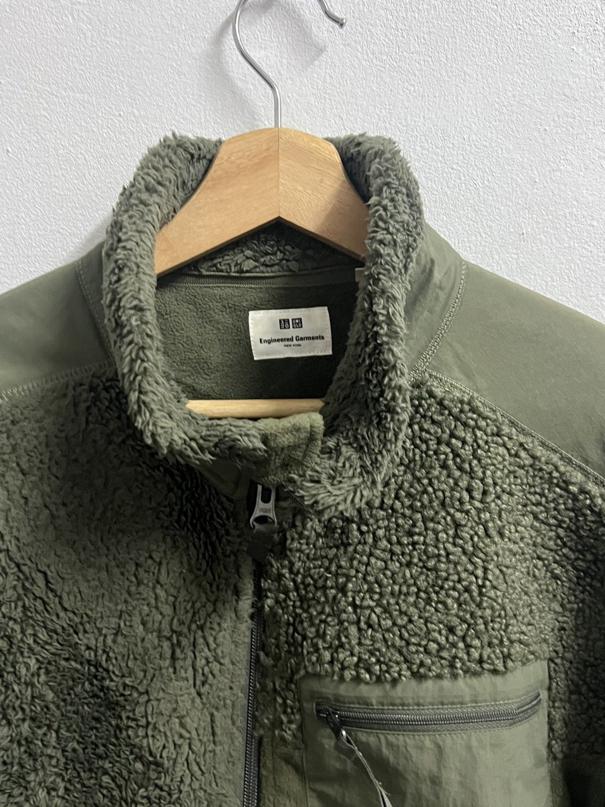 Engineered Garments × Uniqlo Uniqlo Engineered Garments zipper jacket fleece Size US S / EU 44-46 / 1 - 2 Thumbnail