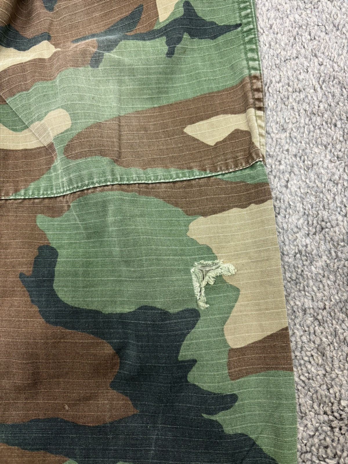 Vintage Vintage 90s army camo cargo pants Size US 28 / EU 44 - 4 Thumbnail