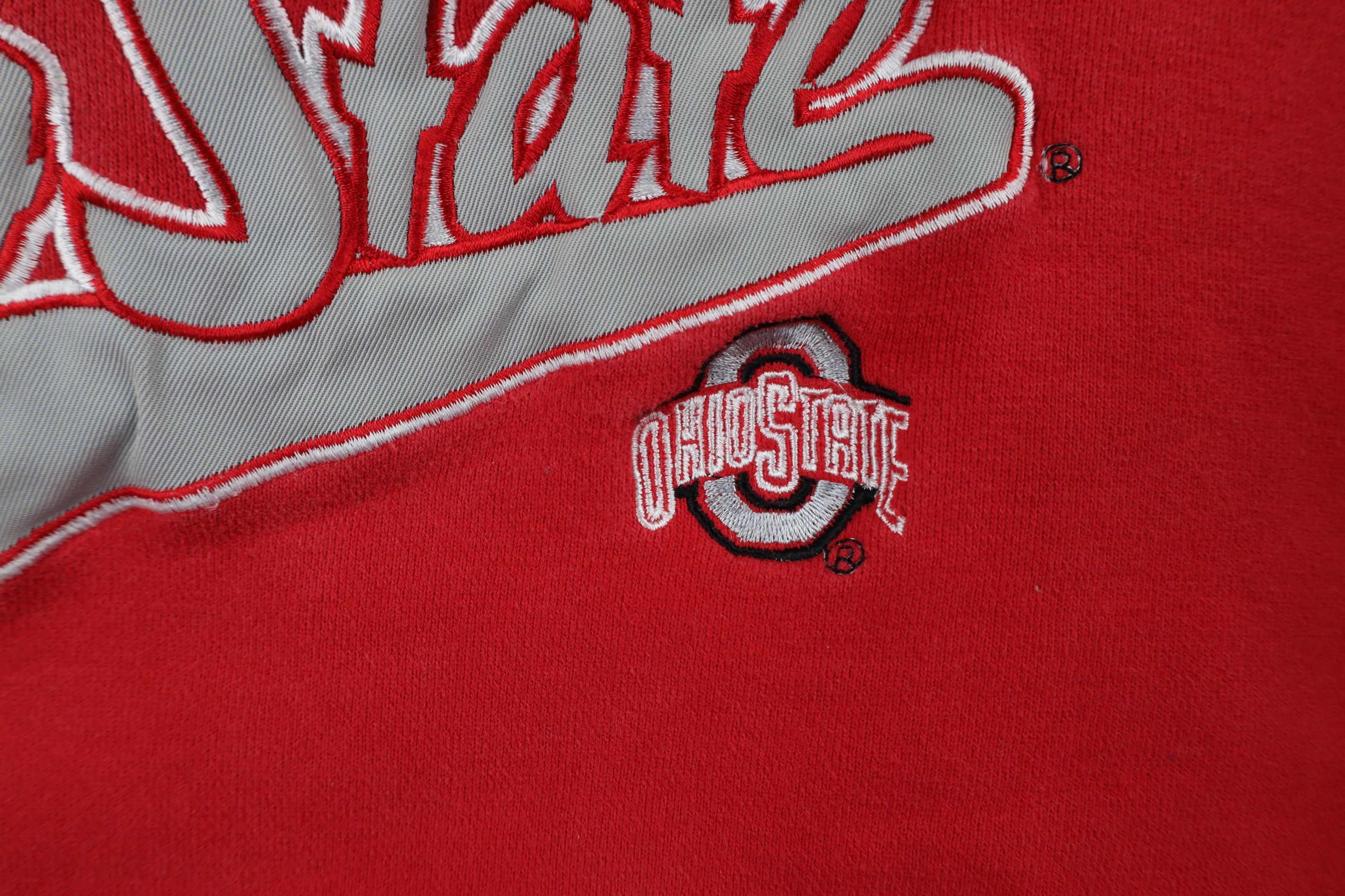 Vintage Vintage 90s Spell Script Ohio State University Sweatshirt Size US M / EU 48-50 / 2 - 5 Thumbnail