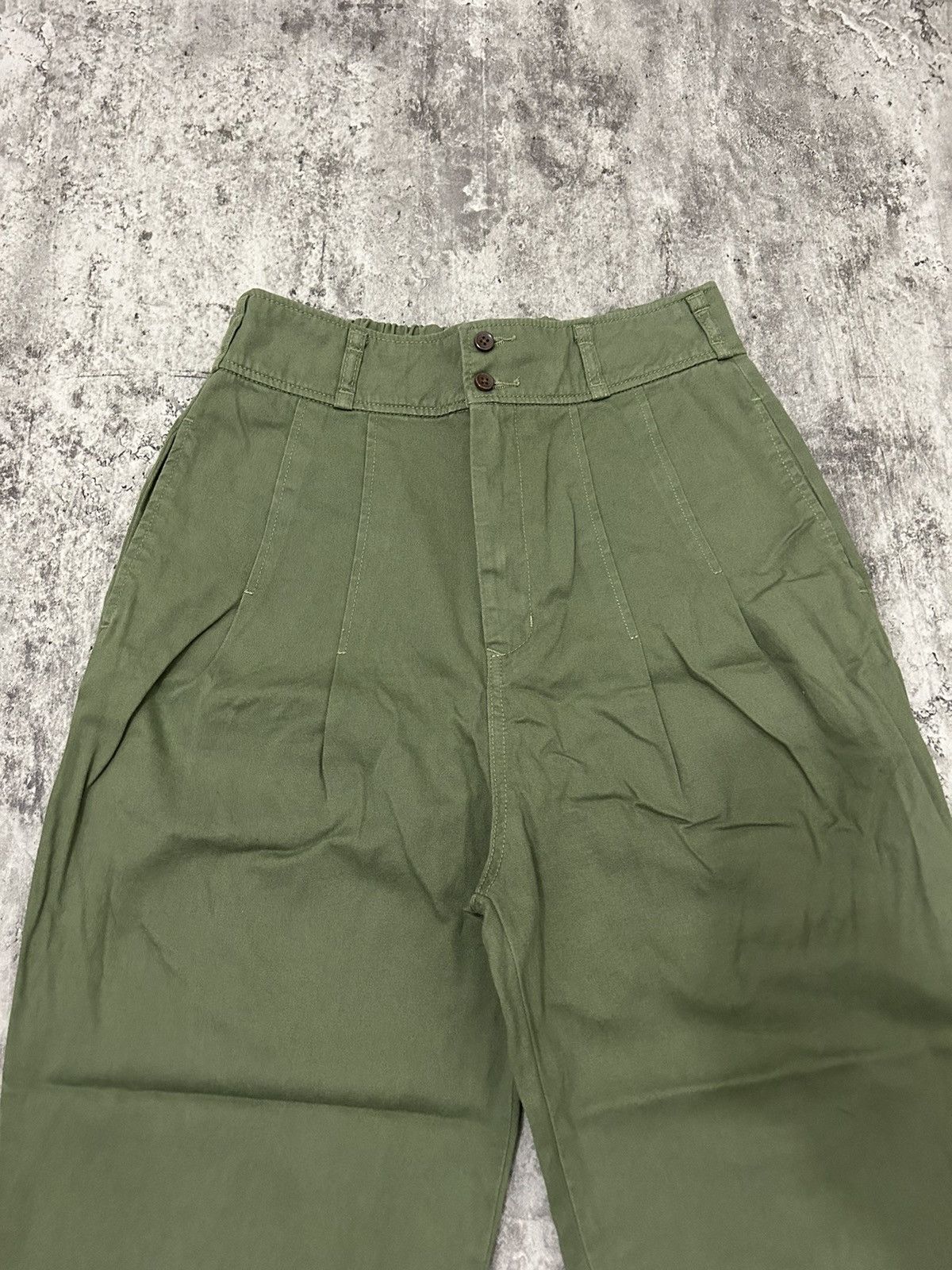 Japanese Brand × Yohji Yamamoto Japanese Conges payes Baggy Back drawstring Yohji Style Size US 32 / EU 48 - 4 Thumbnail