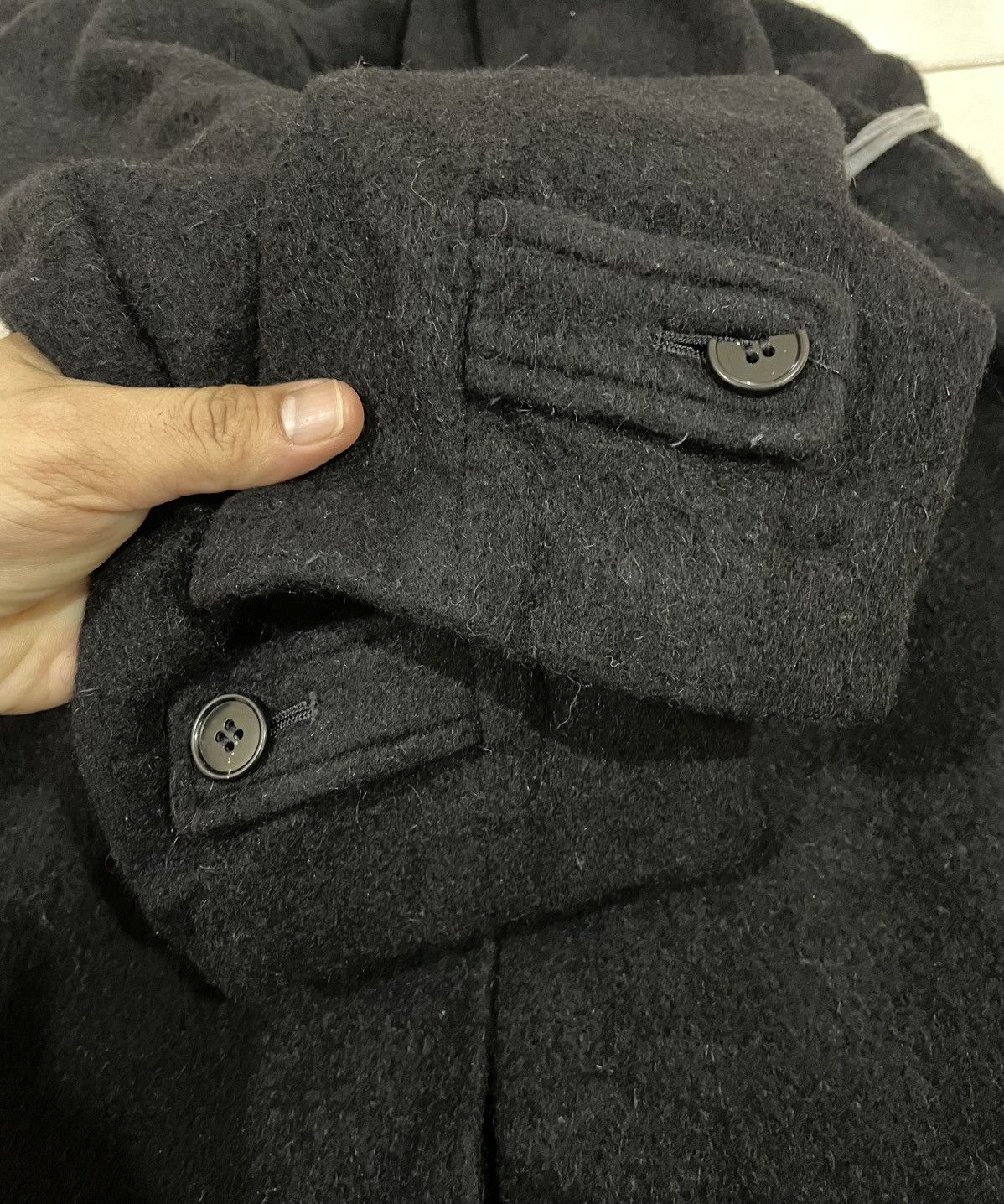 Issey Miyake Vintage Issey Miyake Sunao Kuwahara Wool Coat Size US M / EU 48-50 / 2 - 7 Thumbnail