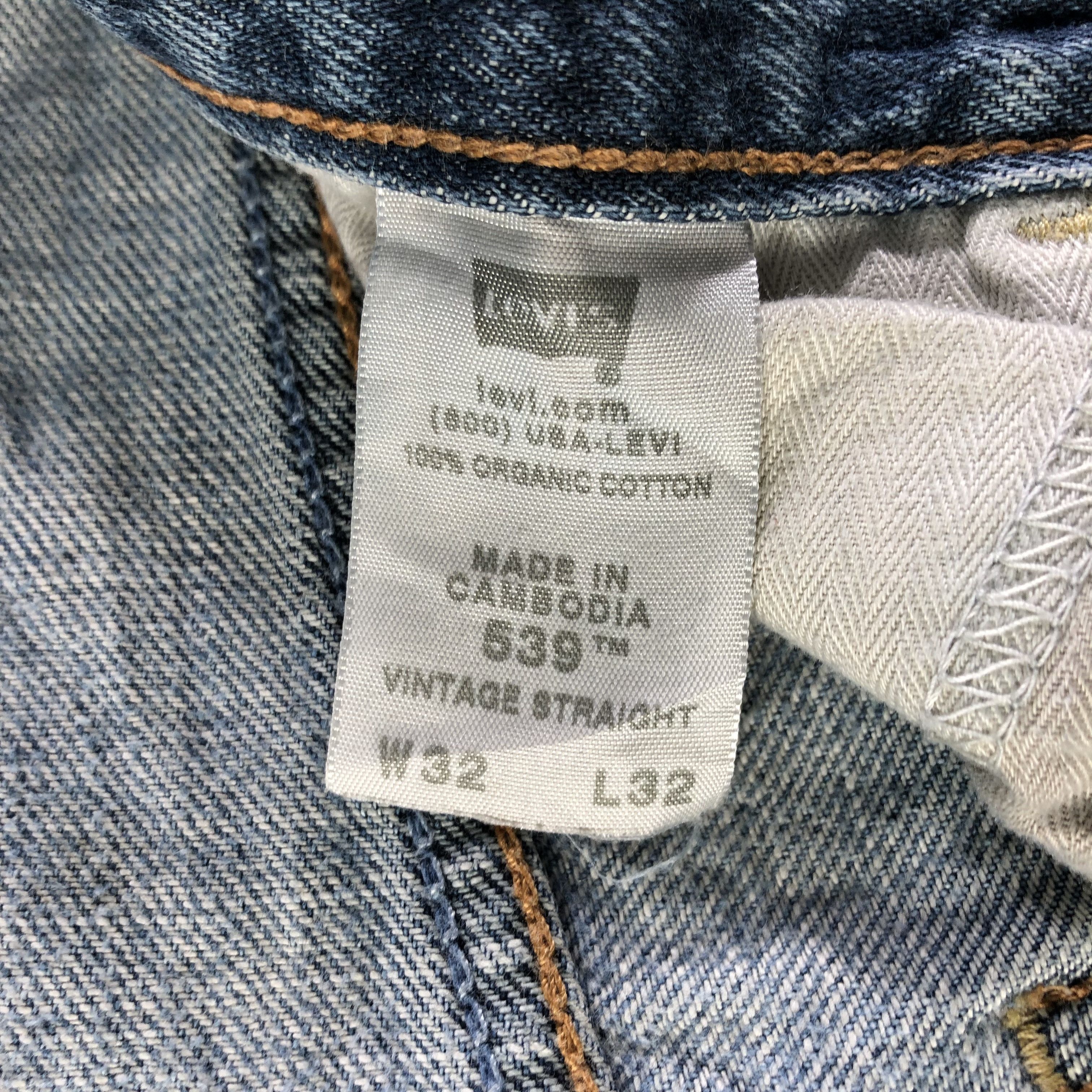 Levi's Vintage Levis 539 Jeans-J4292 Size US 34 / EU 50 - 11 Thumbnail