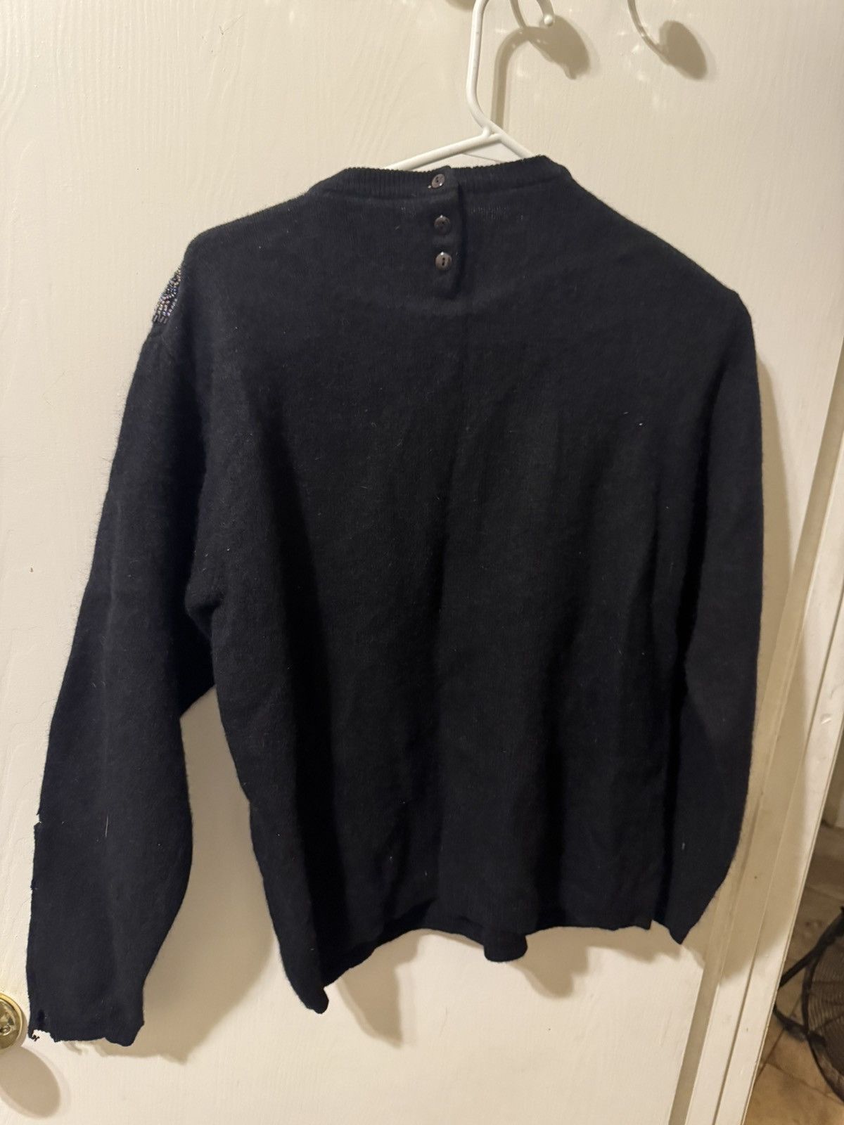 Other Vintage Carol Little beaded woman’s Sweater Size L / US 10 / IT 46 - 2 Thumbnail