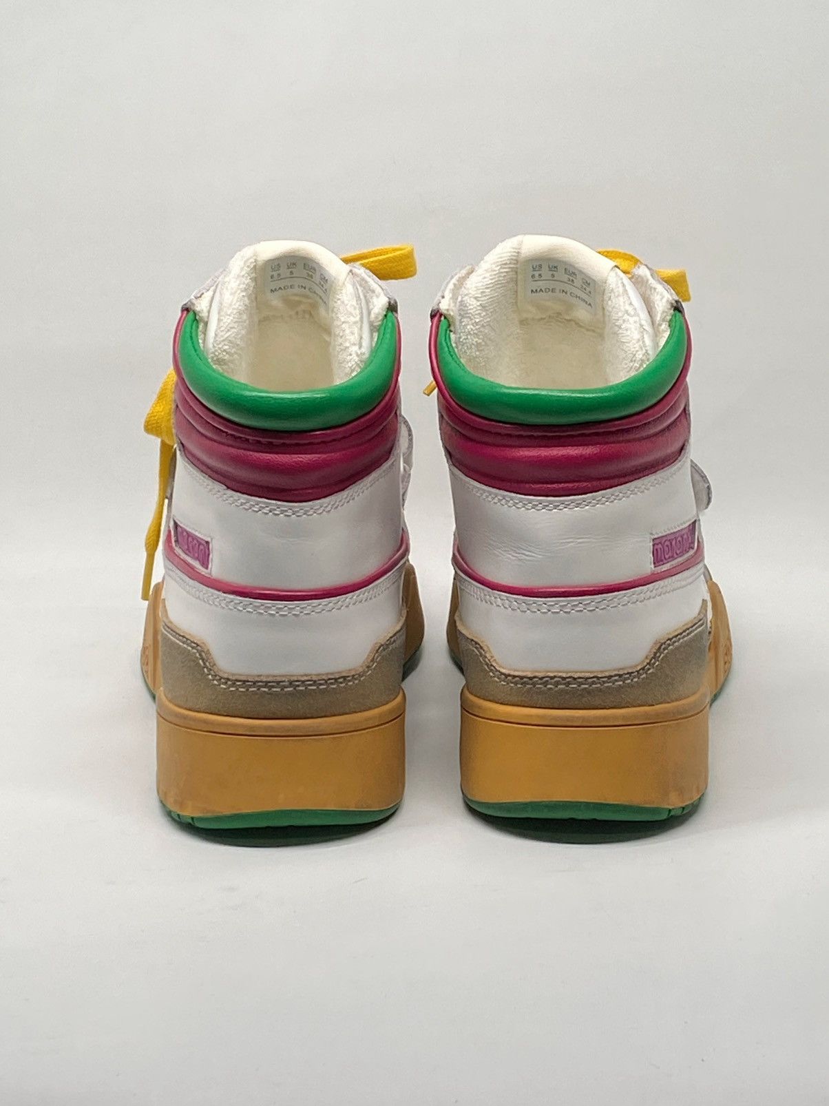 Isabel Marant Isabel Marant Distressed High Top Leather Sneakers size 6.5 Size US 6.5 / IT 36.5 - 9 Thumbnail