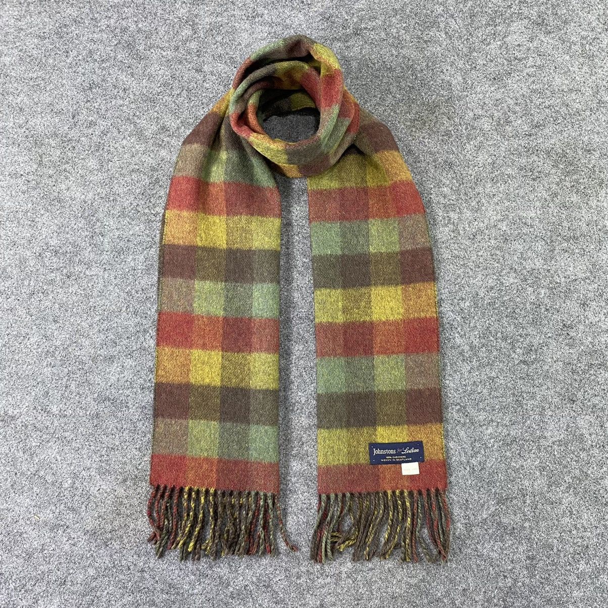Johnstons Of Elgin Johnstons Of Elgin 100%Cashmere Scarf/Muffler/Neckwear-T1151 Size ONE SIZE - 1 Thumbnail