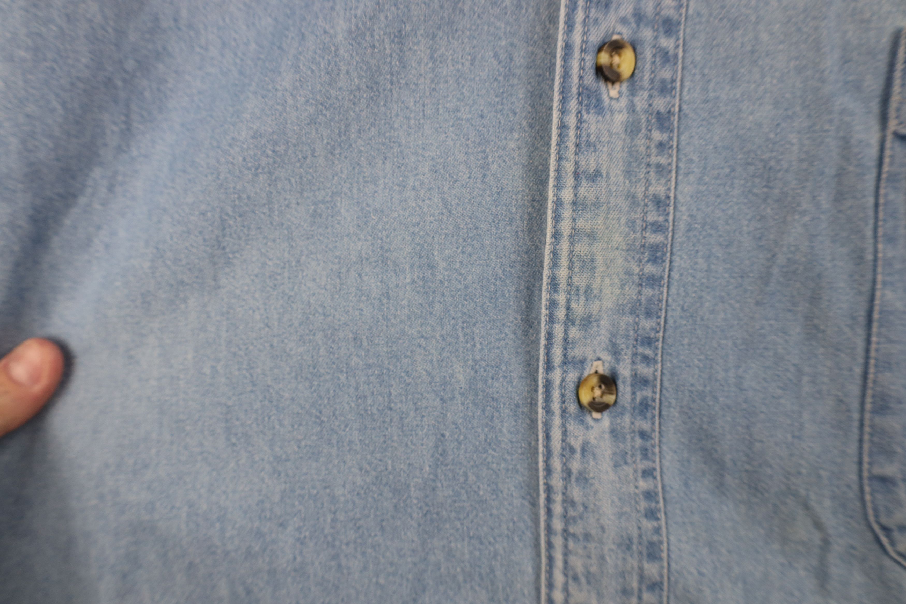 Vintage Vintage Y2K 2009 German American Festival Denim Button Shirt Size US XXL / EU 58 / 5 - 7 Thumbnail