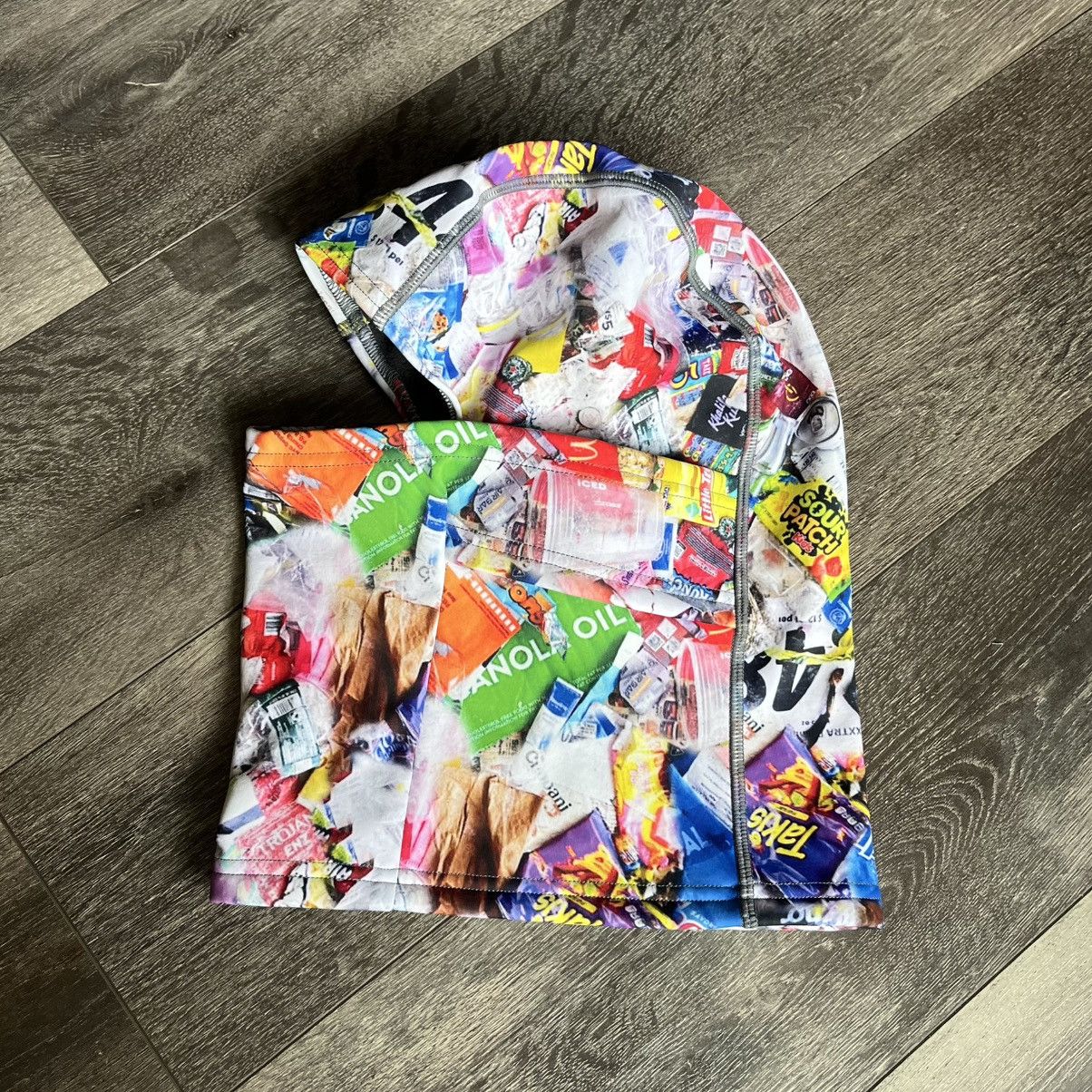 Asspizza Asspizza Garbage Camouflage Camo Print Balaclava Mask Size ONE SIZE - 1 Thumbnail