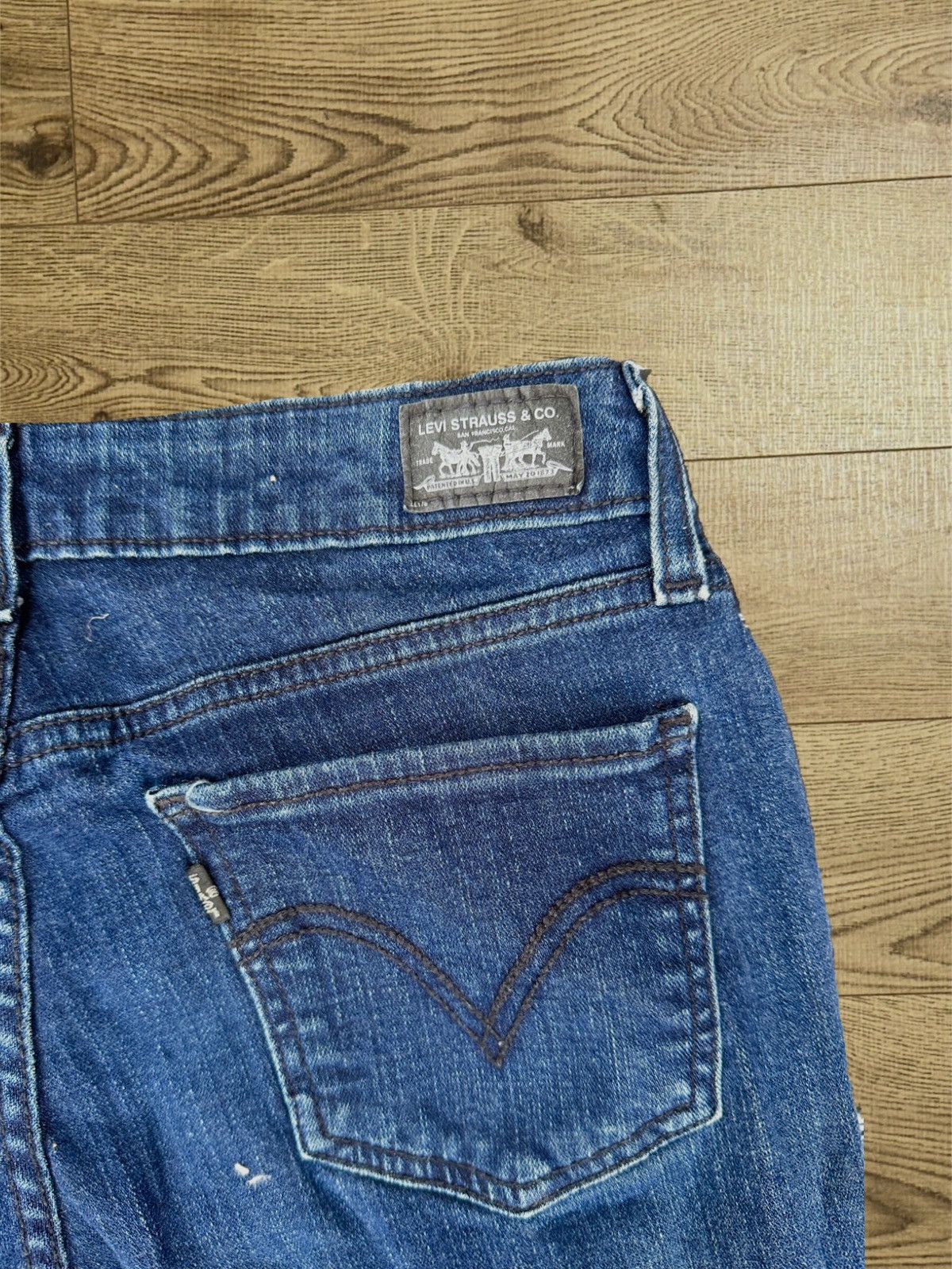 Levi's Blue Leggings-Style Jeans 👖 Size 26" / US 2 / IT 38 - 5 Thumbnail