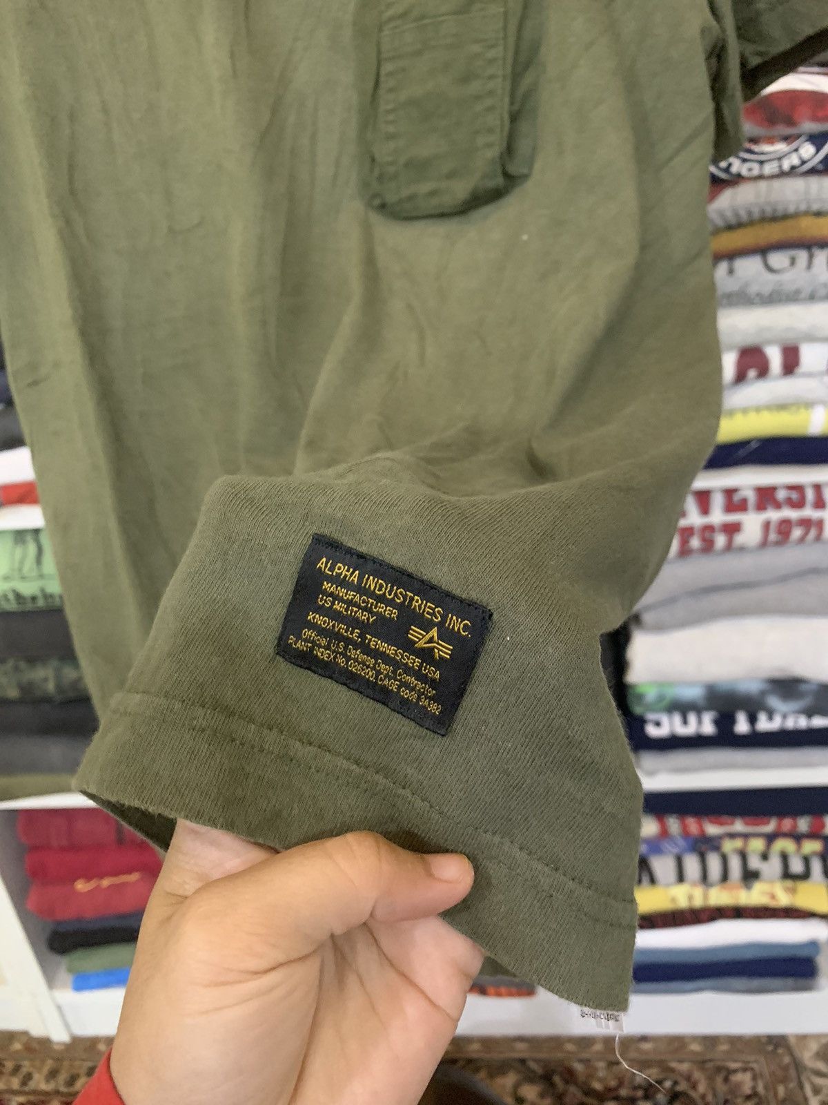 Alpha Industries × Vintage Vintage Alpha Industries Tee Size US L / EU 52-54 / 3 - 8 Thumbnail