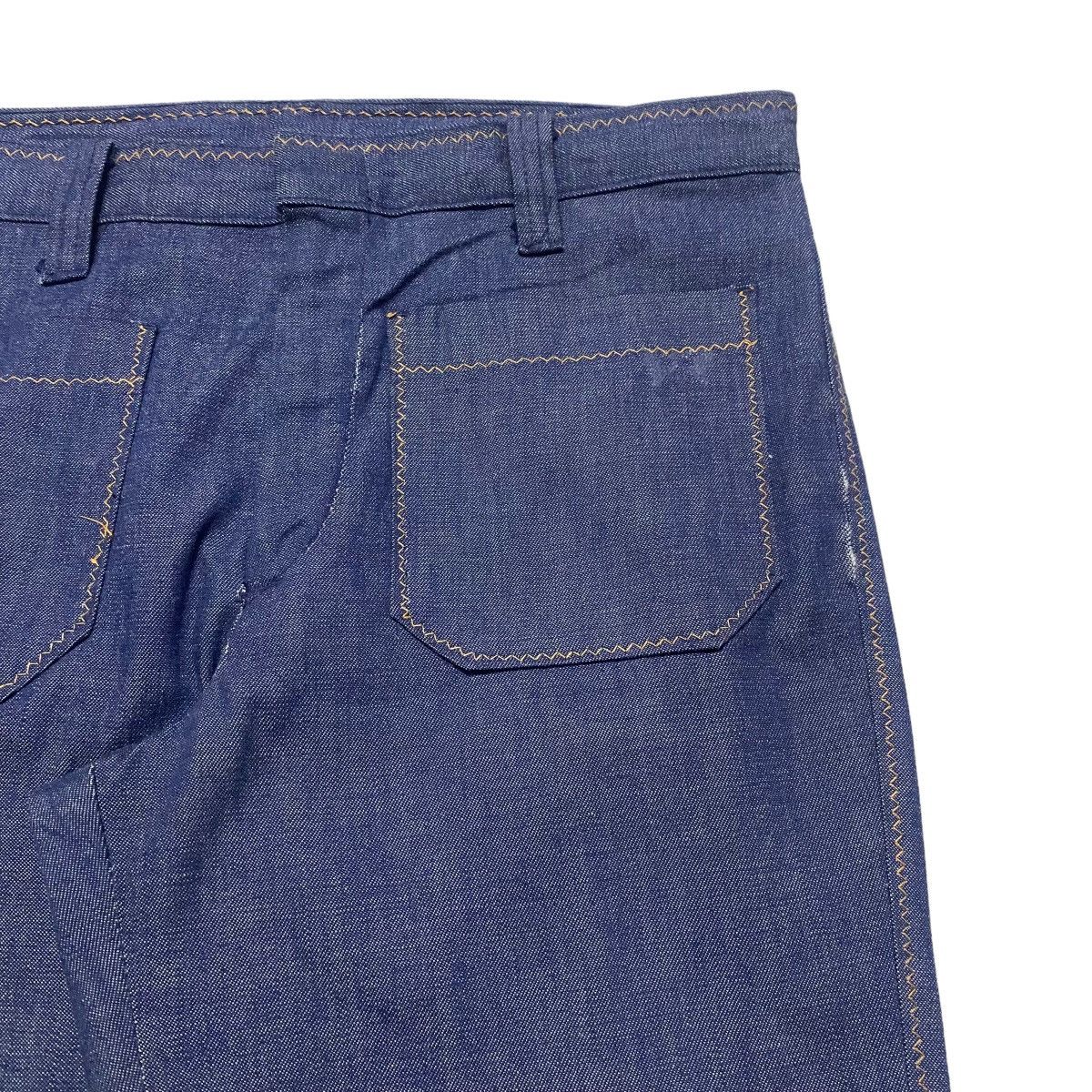 Sears Vintage 60s Sears Kings Road Denim Super Flare Jeans Size US 31 - 4 Thumbnail
