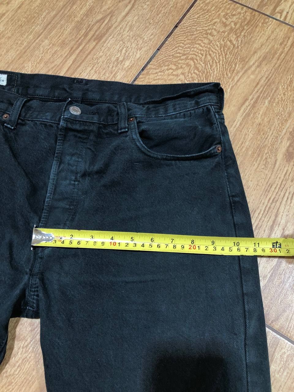 Levi's jeans black premium Levi's 501 Y2K Vintage w34 streetwear Size US 34 / EU 50 - 12 Thumbnail