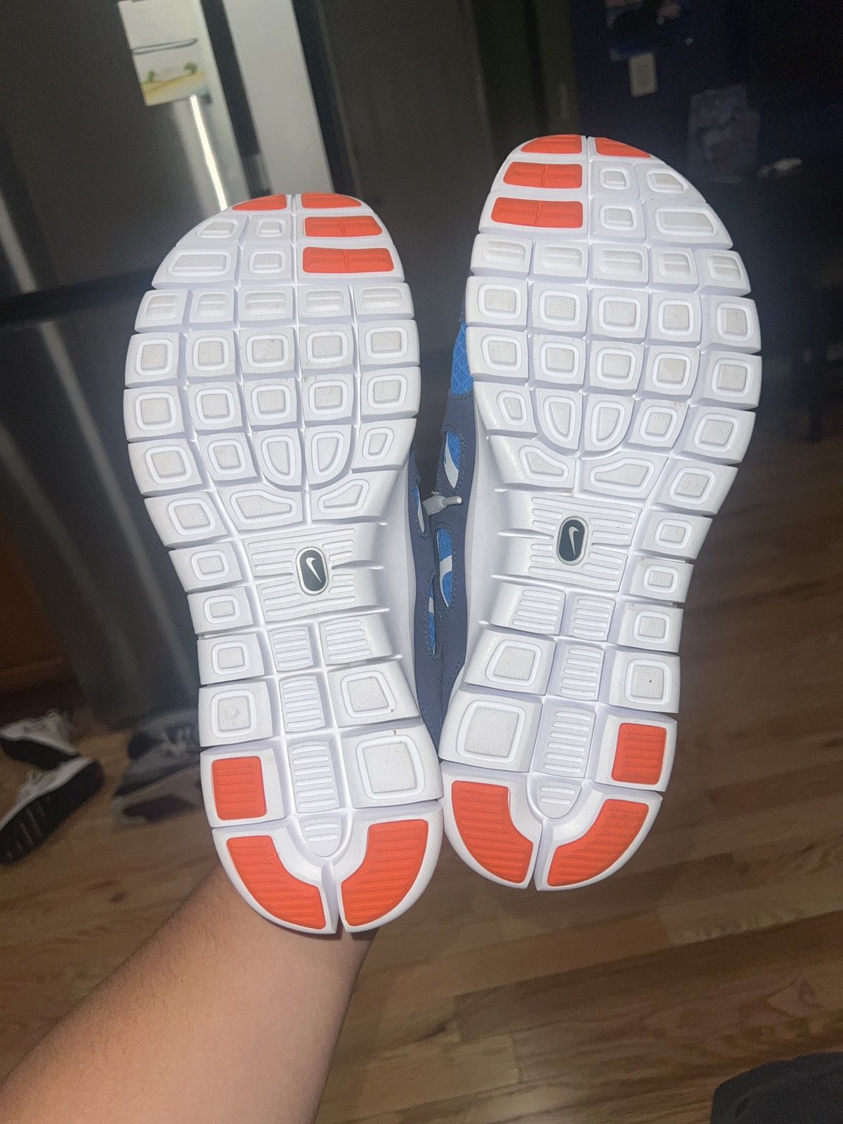 Nike Nike Free Run 2 “Light Photo Blue Orange” Size US 13 / EU 46 - 4 Thumbnail