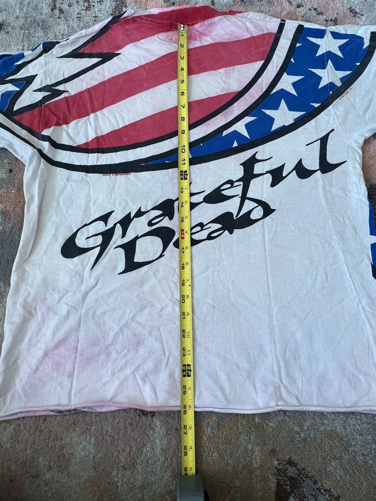 Grateful Dead × Liquid Blue Grateful Dead 1993 USA Skull Shirt Size US L / EU 52-54 / 3 - 11 Thumbnail