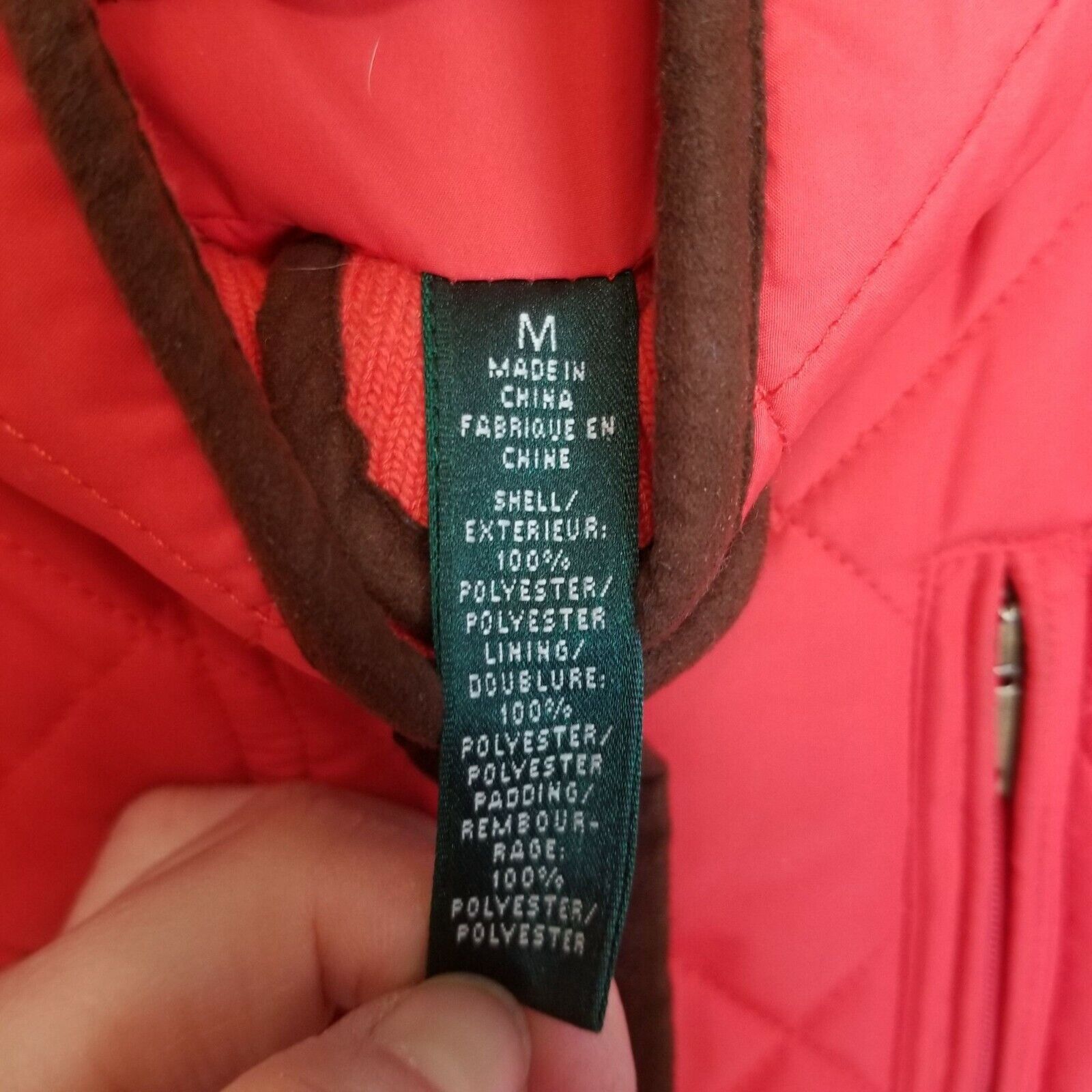 Lauren Ralph Lauren Lauren Ralph Lauren Womens Quilted Vest Sz M Preppy Academia Size M / US 6-8 / IT 42-44 - 6 Thumbnail