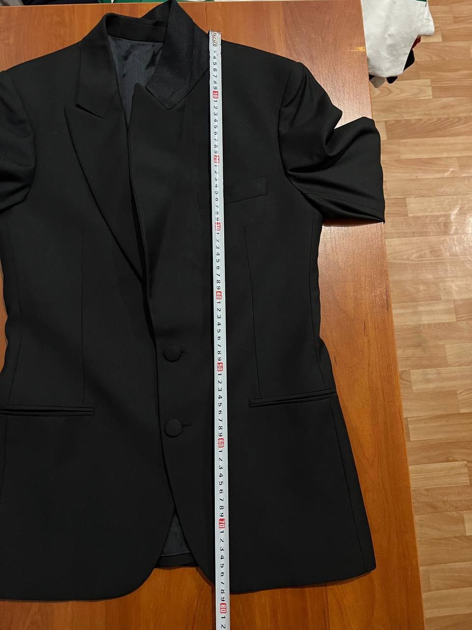 Balenciaga 2010 BALENCIAGA PARIS BY NICOLAS CHESQUIERE BUTTON BLAZER 48 Size 48S - 17 Thumbnail