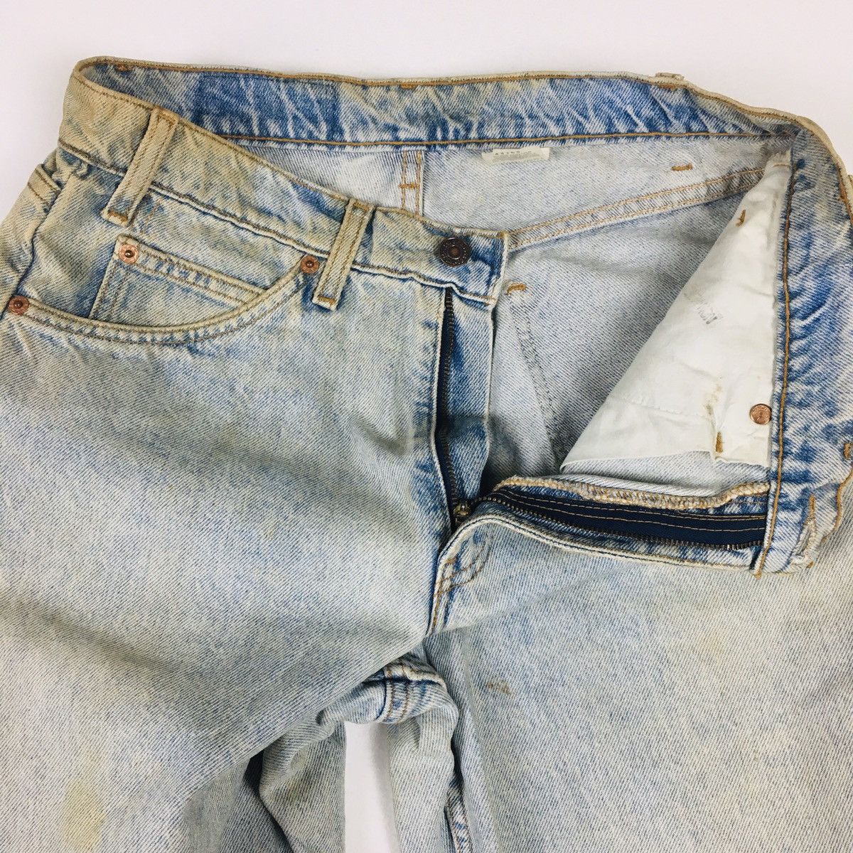 Levi's Vintage 90s Levi’s 550 Orange Tab Relaxed Fit Size US 32 / EU 48 - 9 Thumbnail