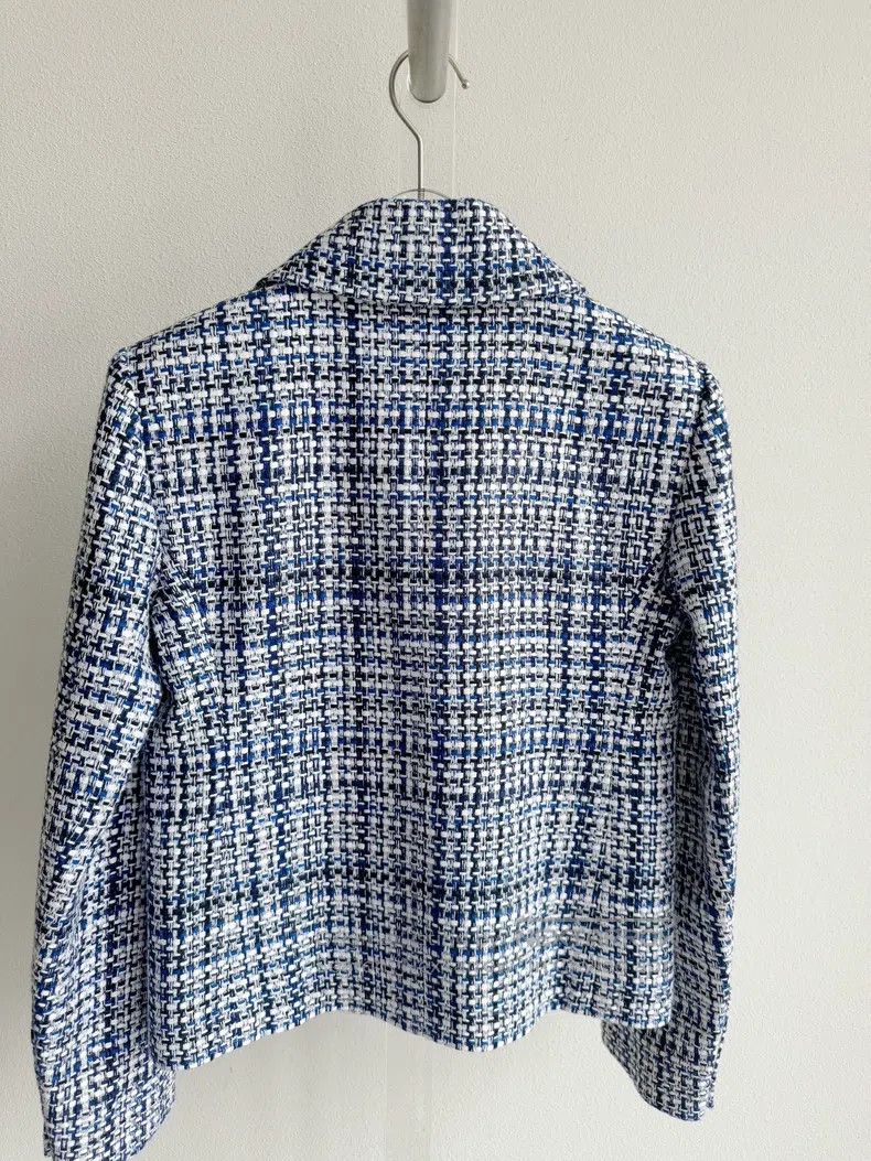 Chanel Chanel 20p blue and white double-breasted jacket Size XXS / US 00 / IT 34 - 2 Thumbnail