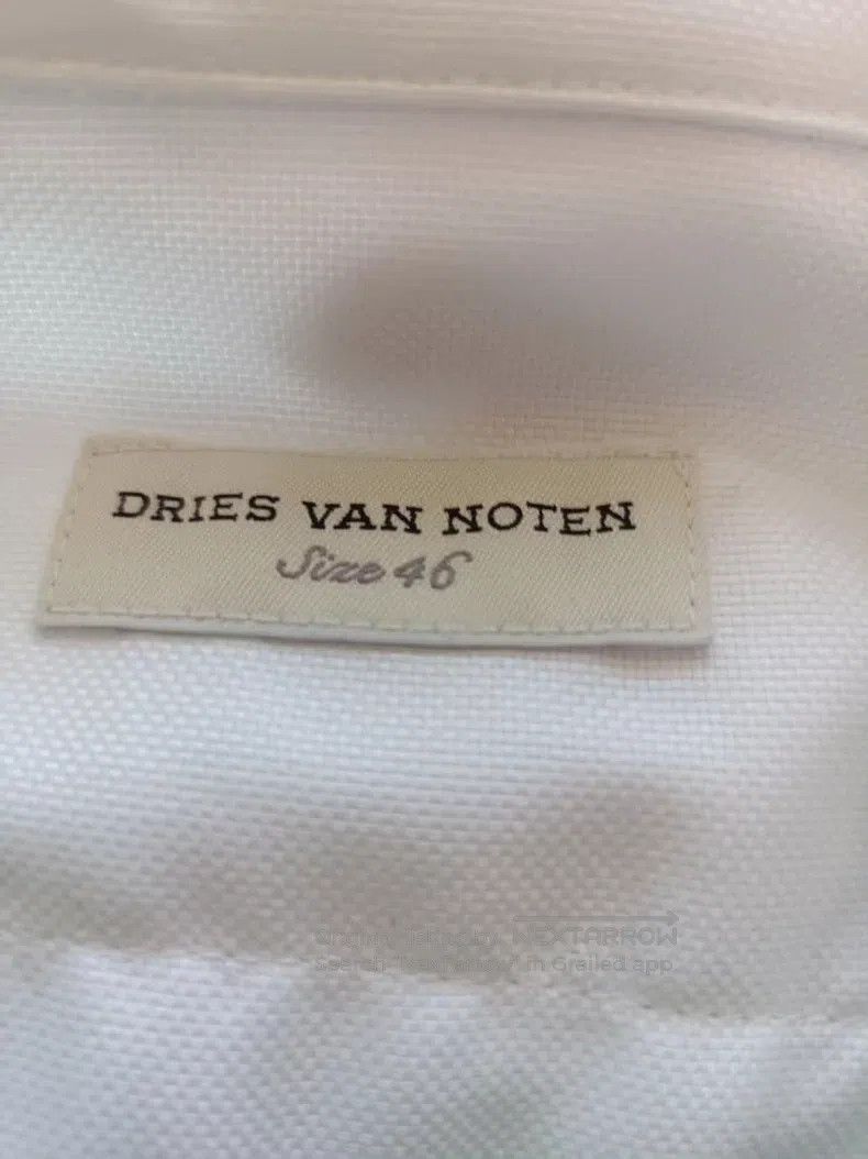 Dries Van Noten Dries Van Noten White Pure Cotton Shirt Size US S / EU 44-46 / 1 - 3 Thumbnail