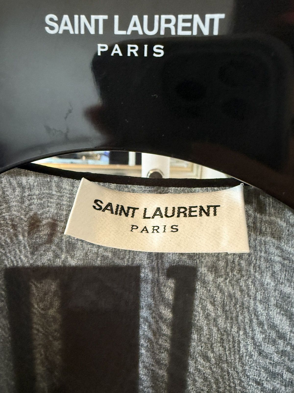 Saint Laurent Paris SS24 Saint Laurent Crossover Tank in Silk Muslin Size US XS / EU 42 / 0 - 11 Thumbnail