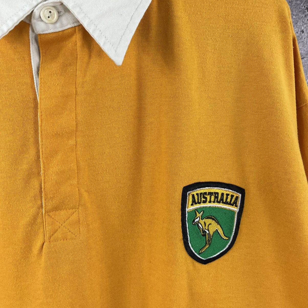 Rugby Ralph Lauren × Vintage Australia Vintage Rugby Polo T-Shirt Size 2XL Size US XXL / EU 58 / 5 - 3 Thumbnail