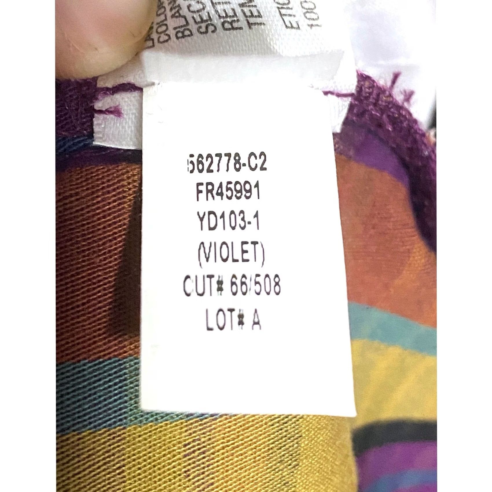 Vintage A New Day Purple Plaid Chino Shorts 6 Stretch Casual Summer Preppy NWT Womens Shorts Size 28" / US 6 / IT 42 - 8 Thumbnail