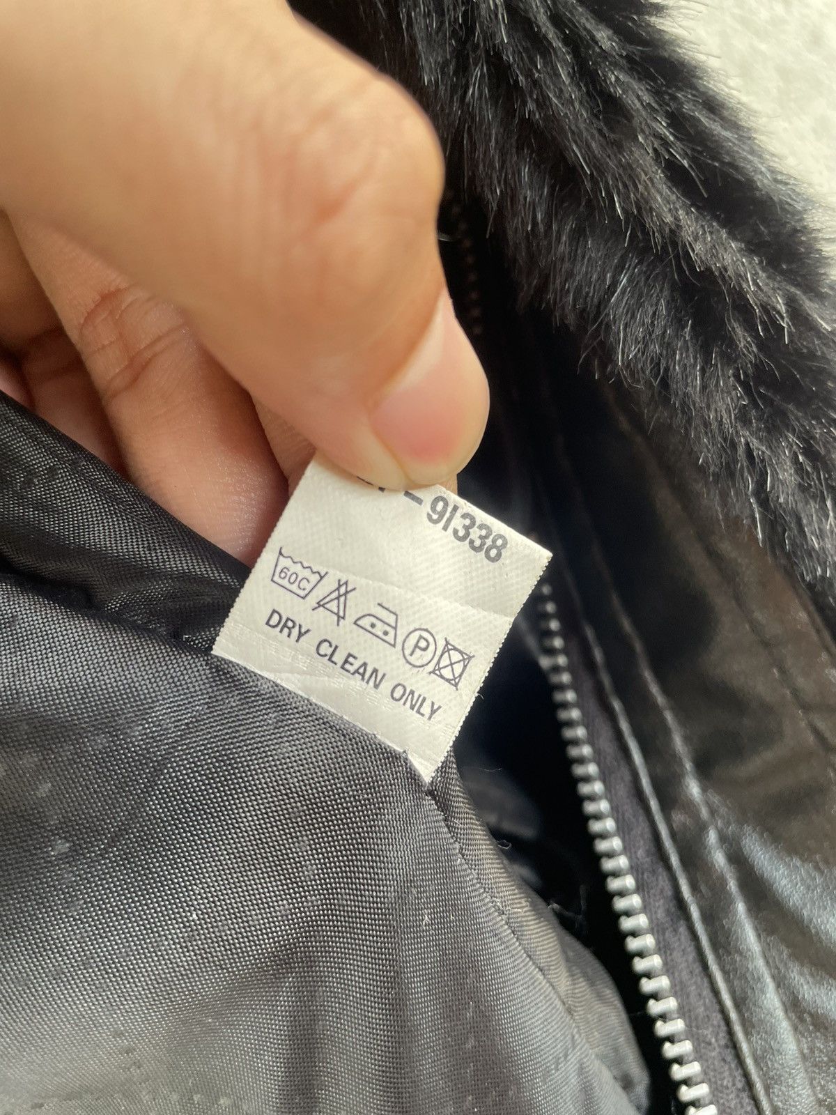 14th Addiction 2000s LGB Faux Fur Leather Jacket Cropped Undercover Gothic Size US S / EU 44-46 / 1 - 5 Thumbnail