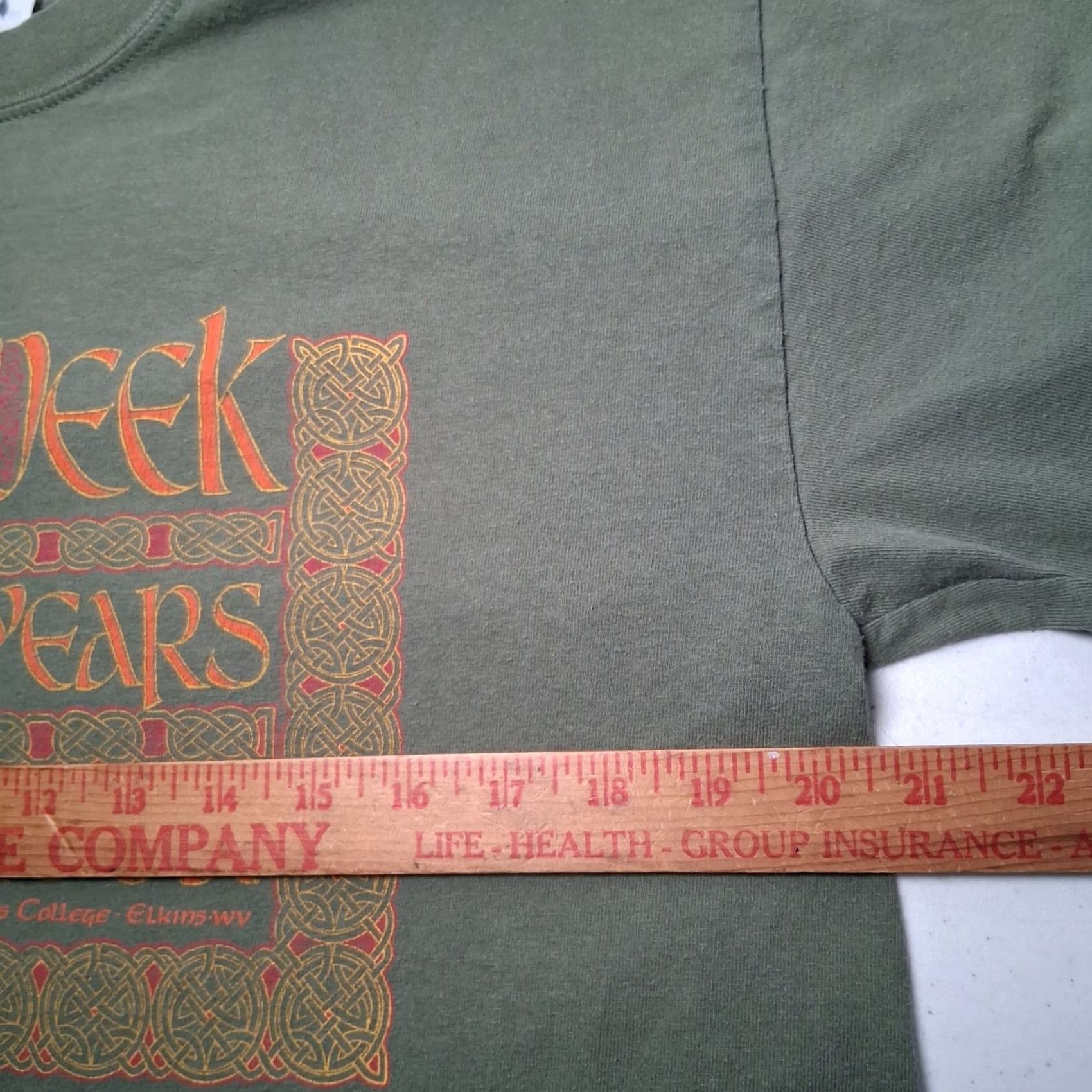 Vintage AND Augusta Irish Week Shirt L Green 20 Years Celtic Music Davis And Elkins College WV Graphic T-Shirt Mens Vintage Size US L / EU 52-54 / 3 - 6 Thumbnail