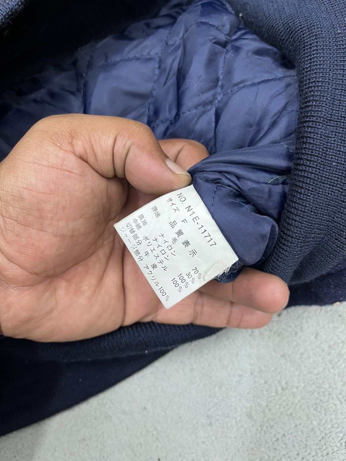 Japanese Brand ARCHIVE🔥NEO BLOOD VARSITY JACKET Size US M / EU 48-50 / 2 - 12 Thumbnail