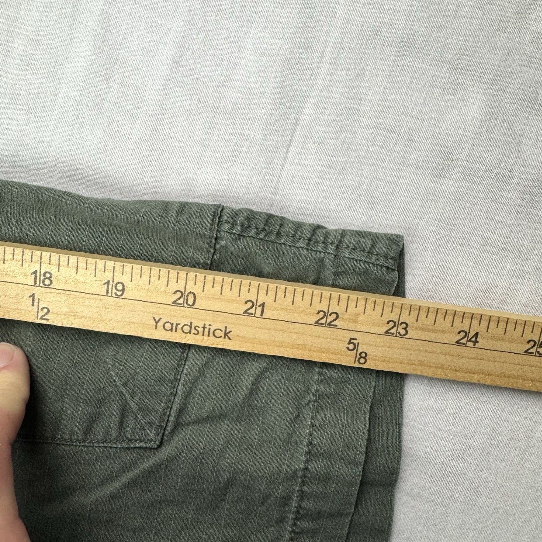 Vintage VINTAGE No Boundaries Cargo Shorts Men 34 Green 90s Grunge Hipster Outdoor Casual Size US 34 / EU 50 - 6 Thumbnail