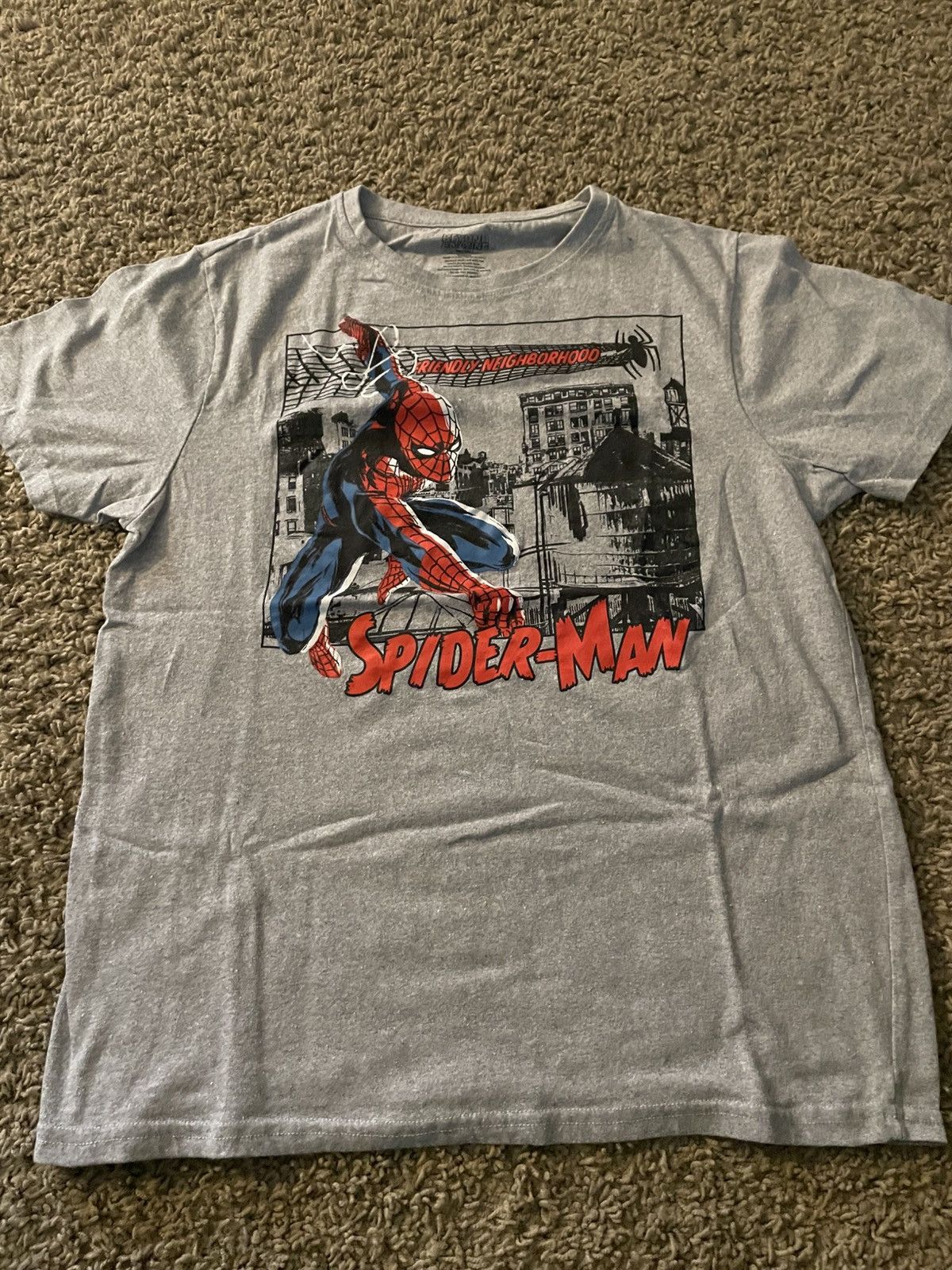 Marvel Comics Spider-man Grey T-Shirt Size US S / EU 44-46 / 1 - 1 Thumbnail