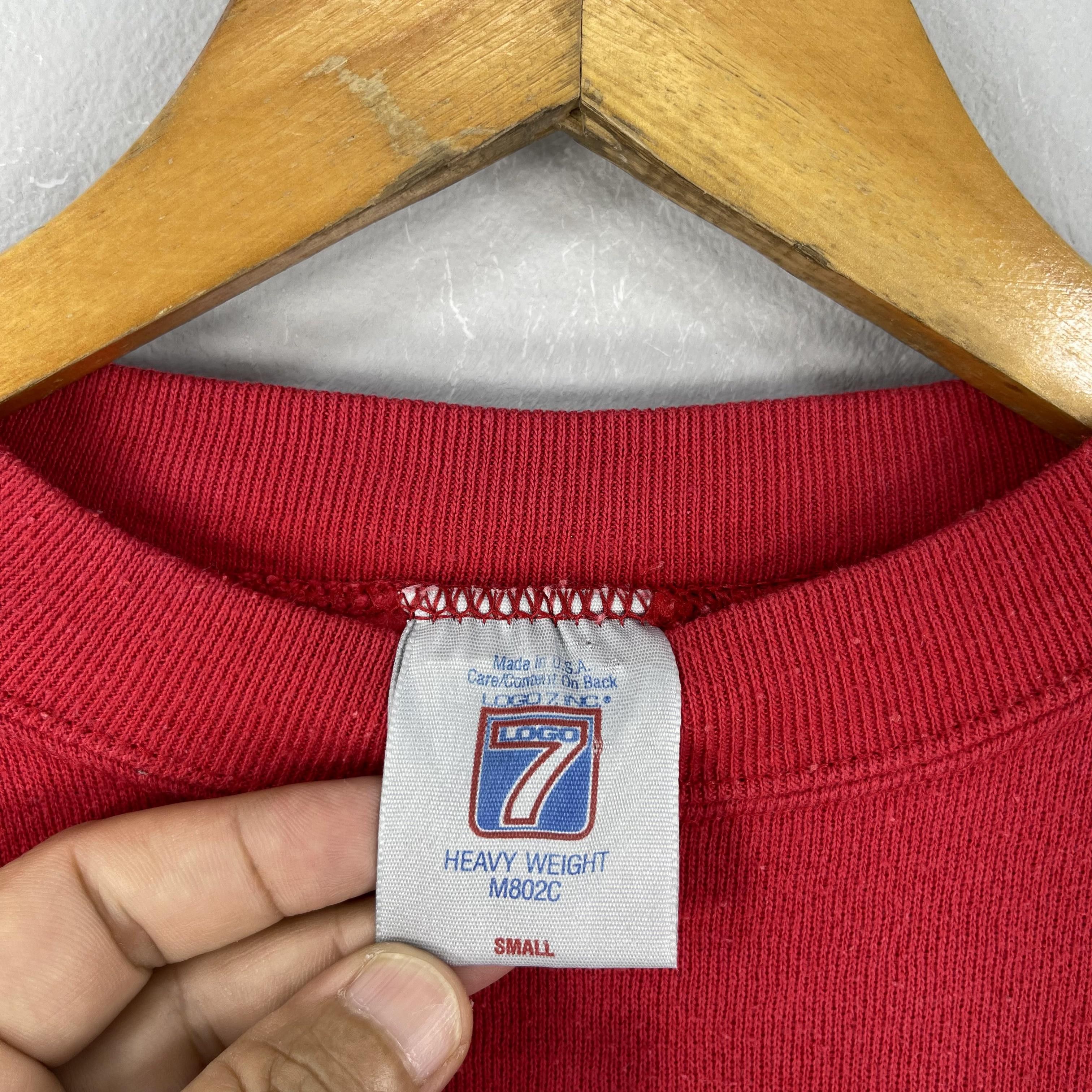 NBA Vintage 90's Logo 7 CHICAGO BULLS Nba Sweatshirt Size US S / EU 44-46 / 1 - 6 Thumbnail