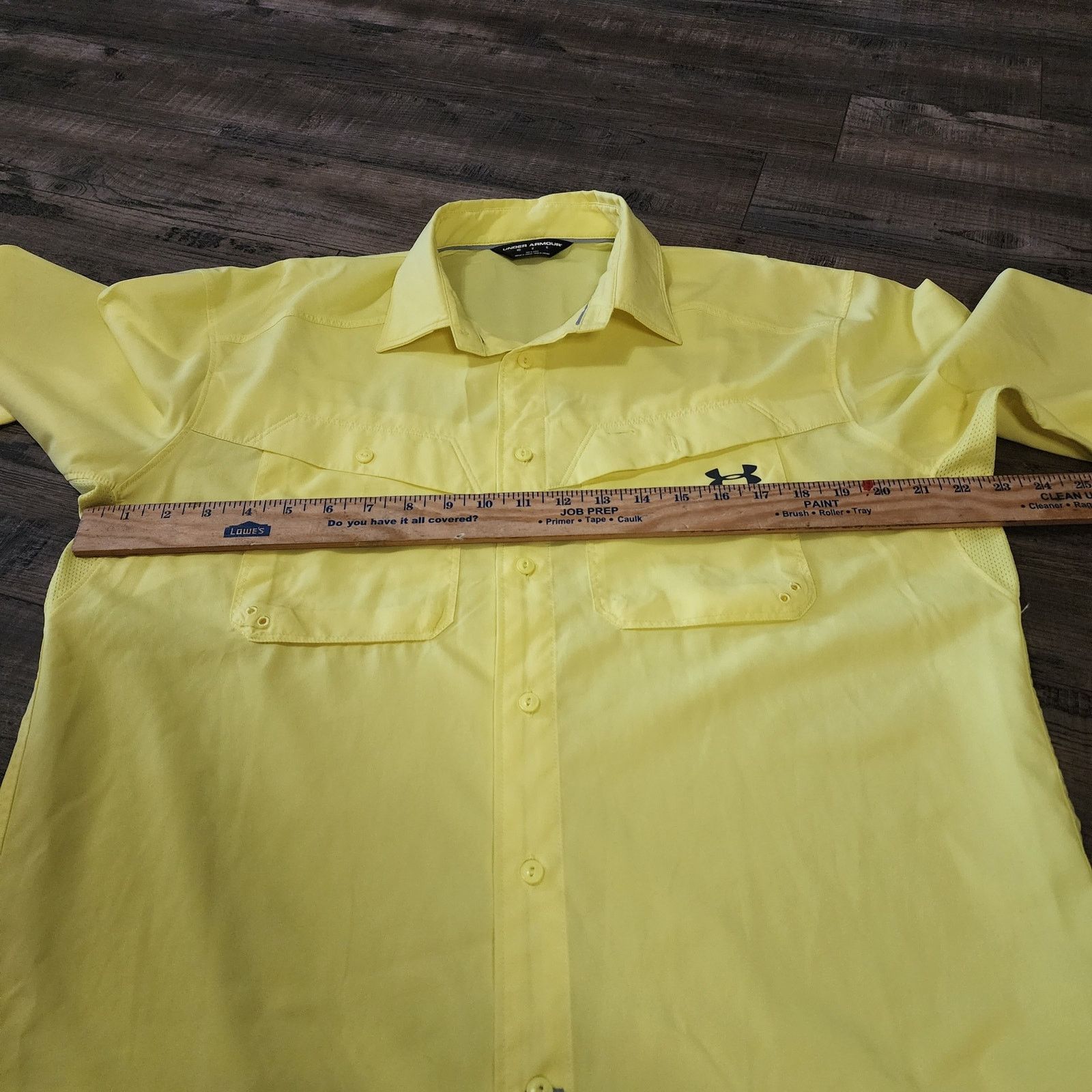 Under Armour Under Armour long sleeve yellow shirt size Medium 2508 Size US M / EU 48-50 / 2 - 3 Thumbnail