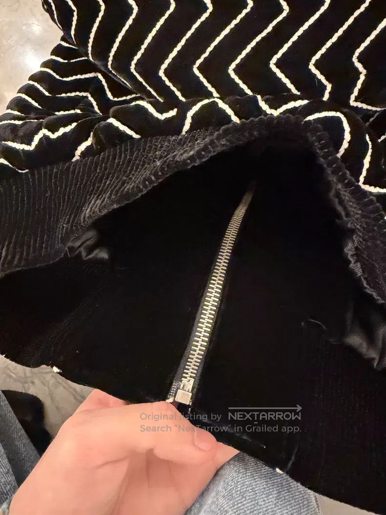 Saint Laurent Paris Saint Laurent Paris Velvet Striped Insulated Padded Cotton Size US S / EU 44-46 / 1 - 8 Thumbnail