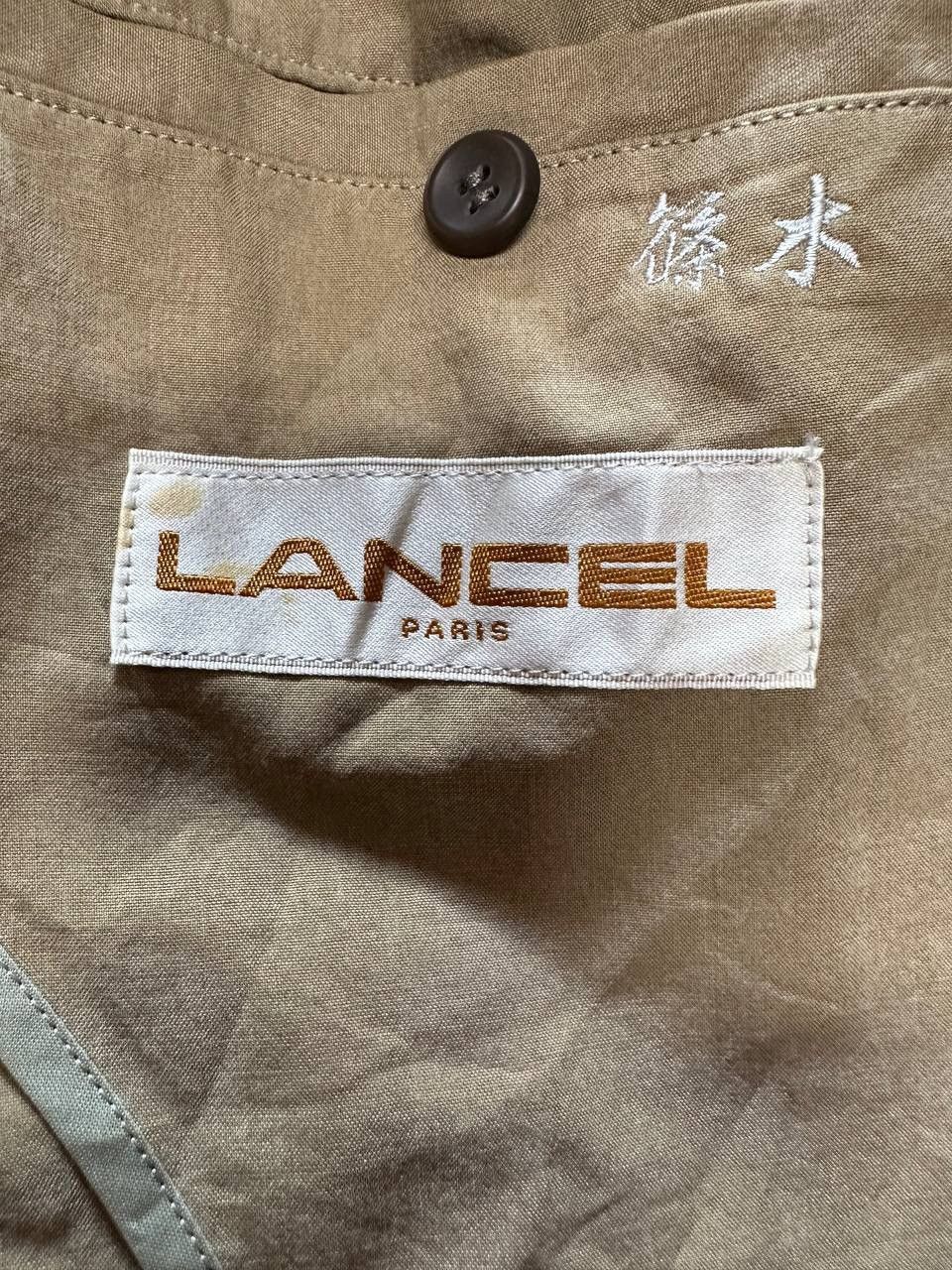 Lancel × Vintage Vtg Lancel Single Button Blazer Size US M / EU 48-50 / 2 - 15 Thumbnail