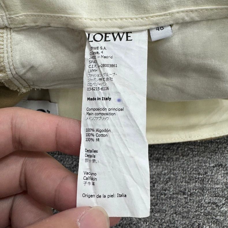 Loewe LOEWE Khaki casual pants Size 32" / US 10 / IT 46 - 3 Thumbnail