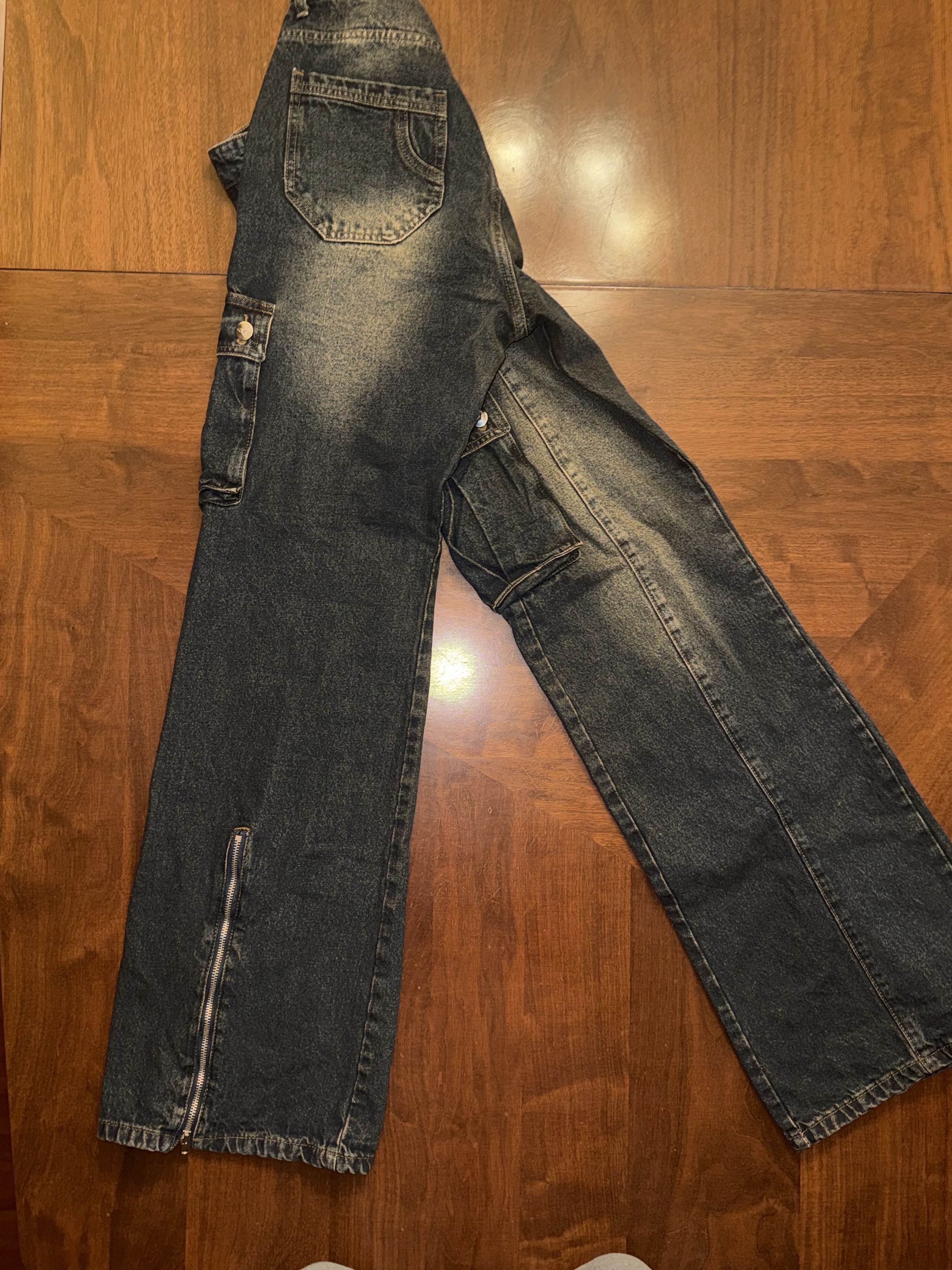 Other Ditch LA Flared Adjustable Cargo Denim *FIRST DROP* 32x34 Size US 32 / EU 48 - 3 Thumbnail